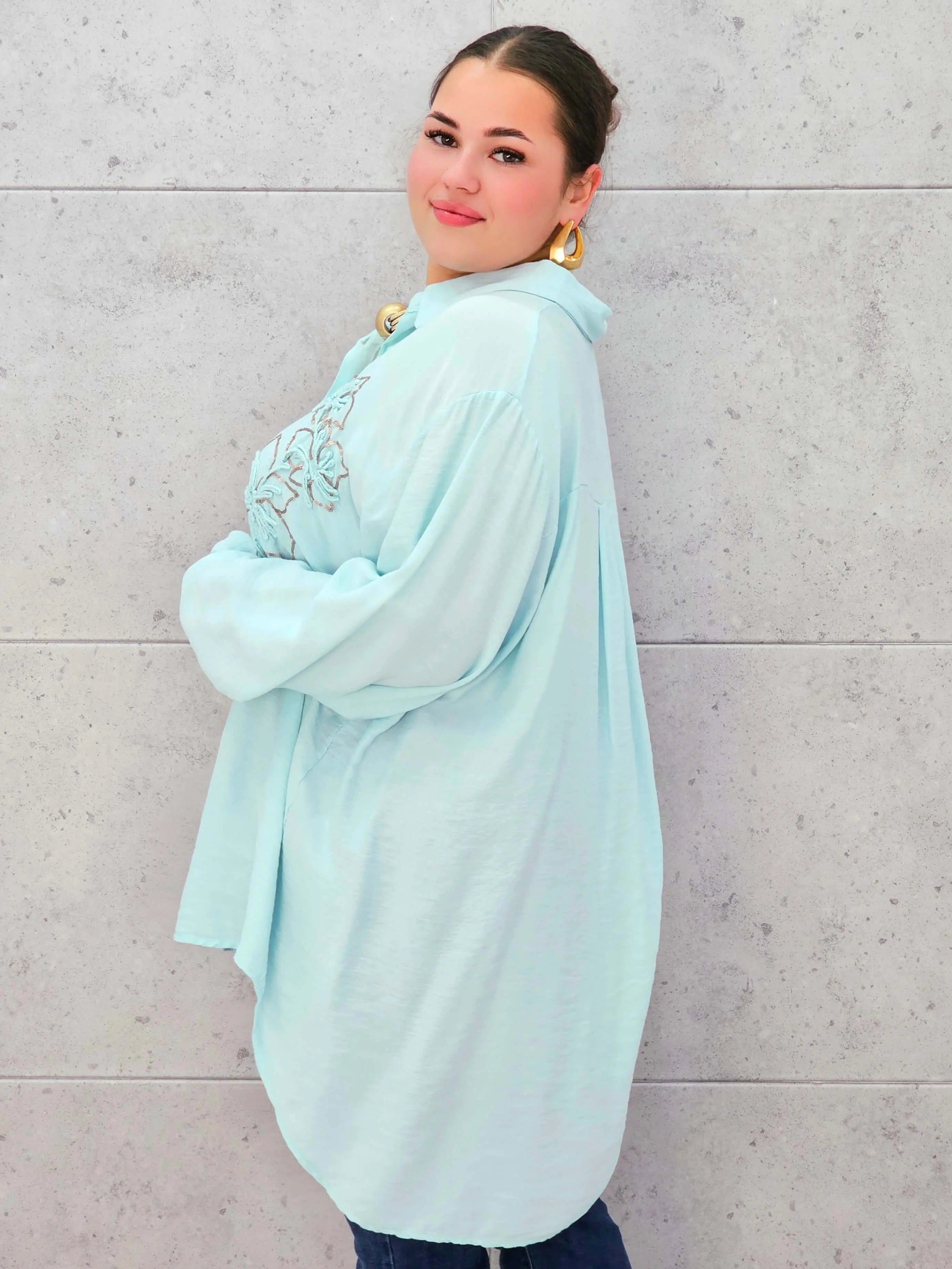 Koszula haftowana plus size StylowaXL – elegancja i komfort w kobiecym wydaniu Stylowa XL