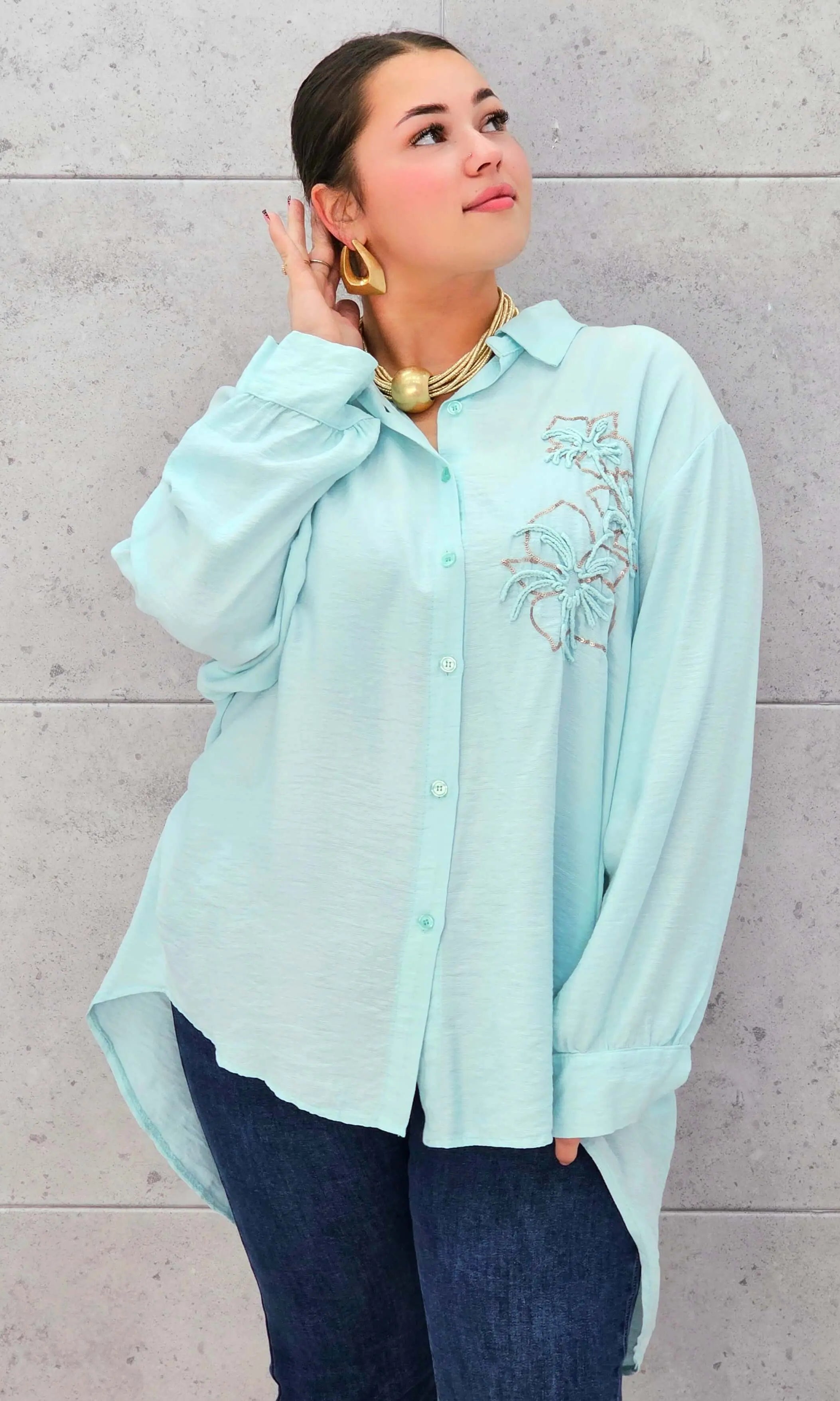 Koszula haftowana plus size StylowaXL – elegancja i komfort w kobiecym wydaniu Stylowa XL