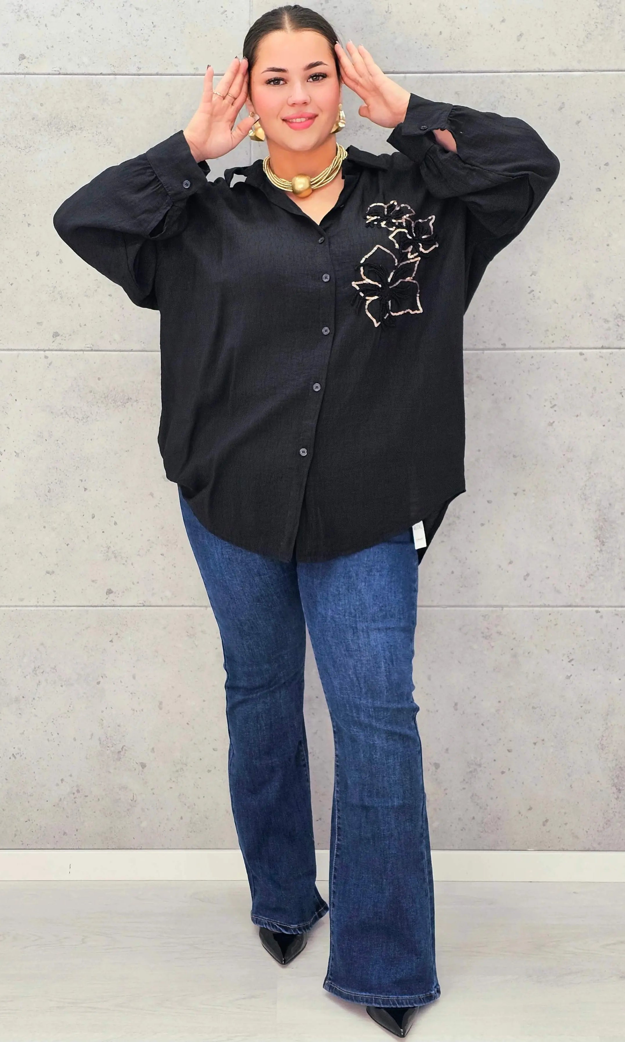 Koszula haftowana plus size StylowaXL – elegancja i komfort w kobiecym wydaniu Stylowa XL