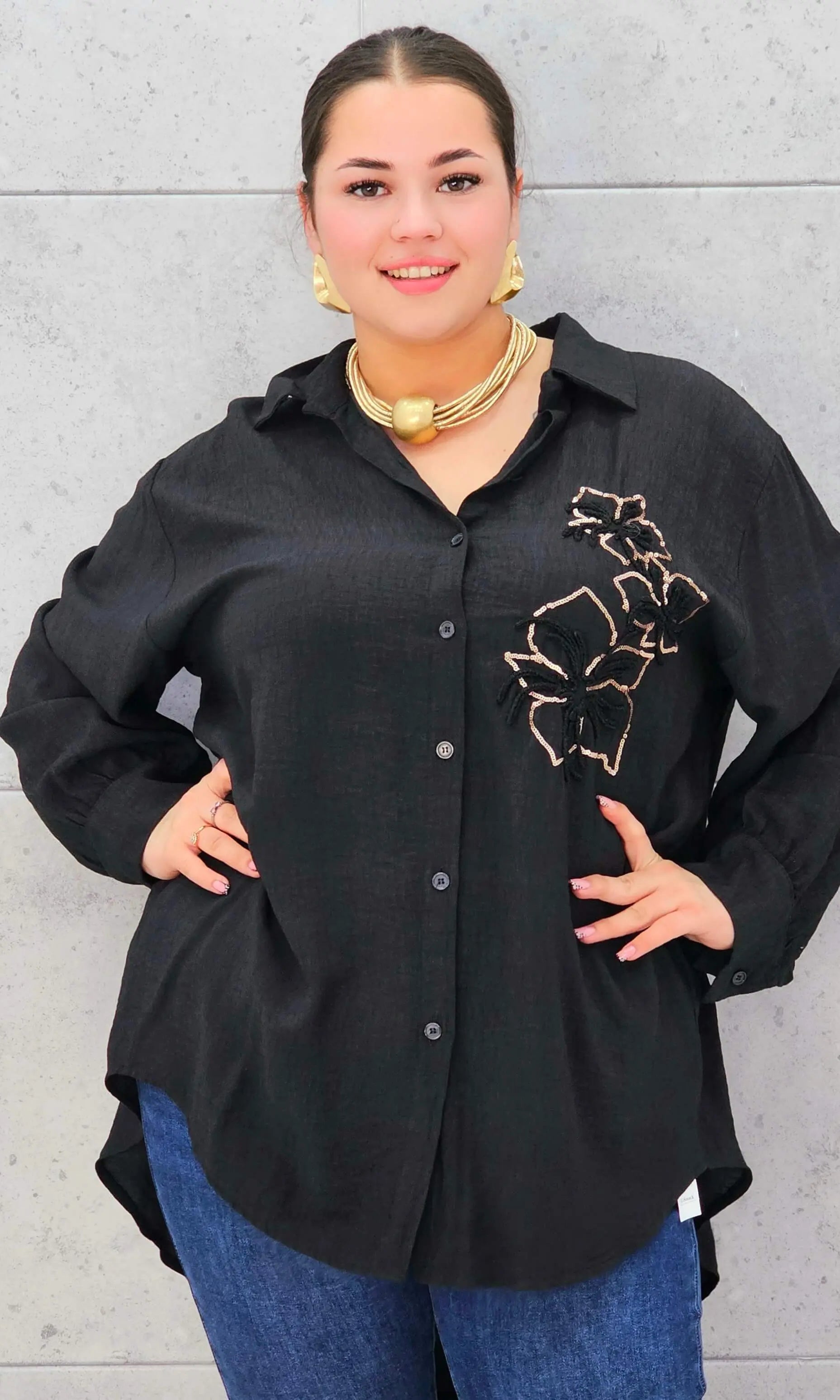 Koszula haftowana plus size StylowaXL – elegancja i komfort w kobiecym wydaniu Stylowa XL