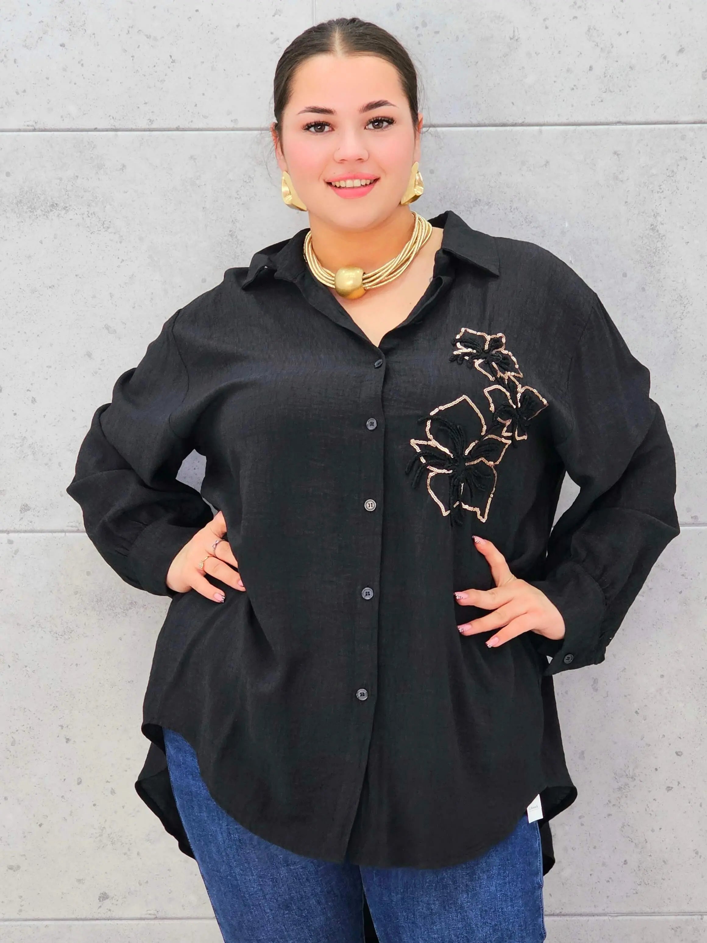 Koszula haftowana plus size StylowaXL – elegancja i komfort w kobiecym wydaniu Stylowa XL