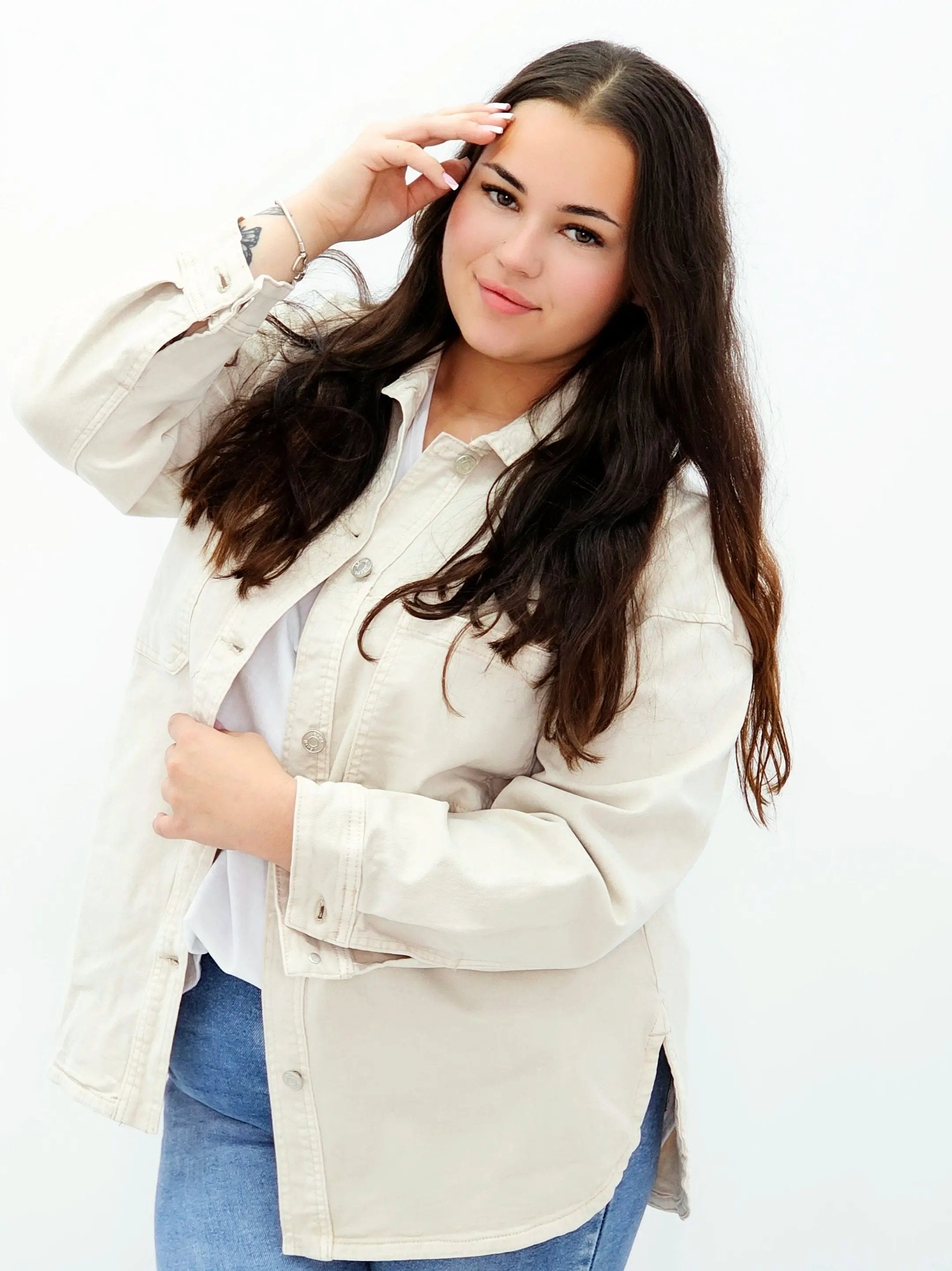 Koszula oversize DENIM. Stylowa XL