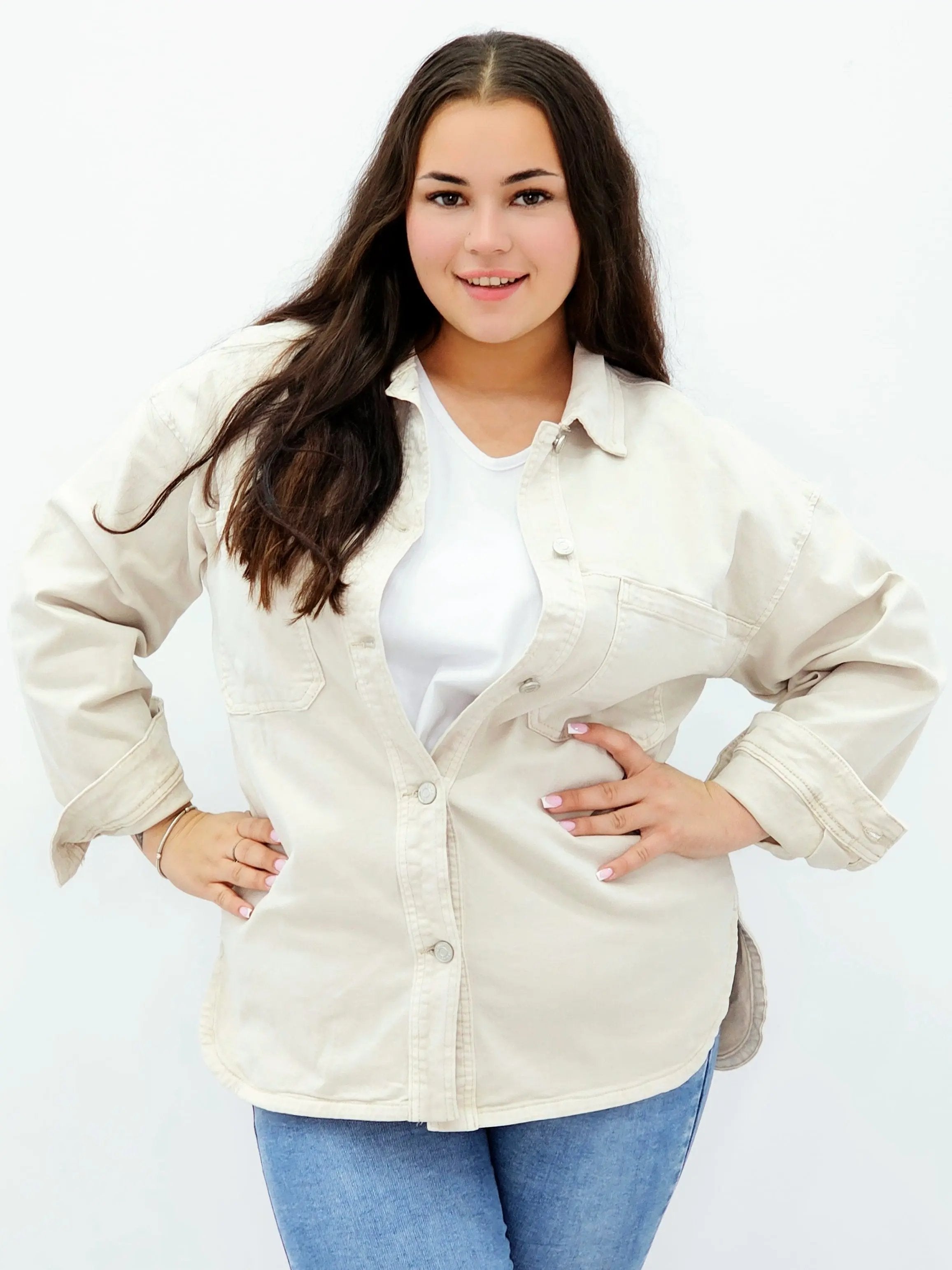 Koszula oversize DENIM. Stylowa XL