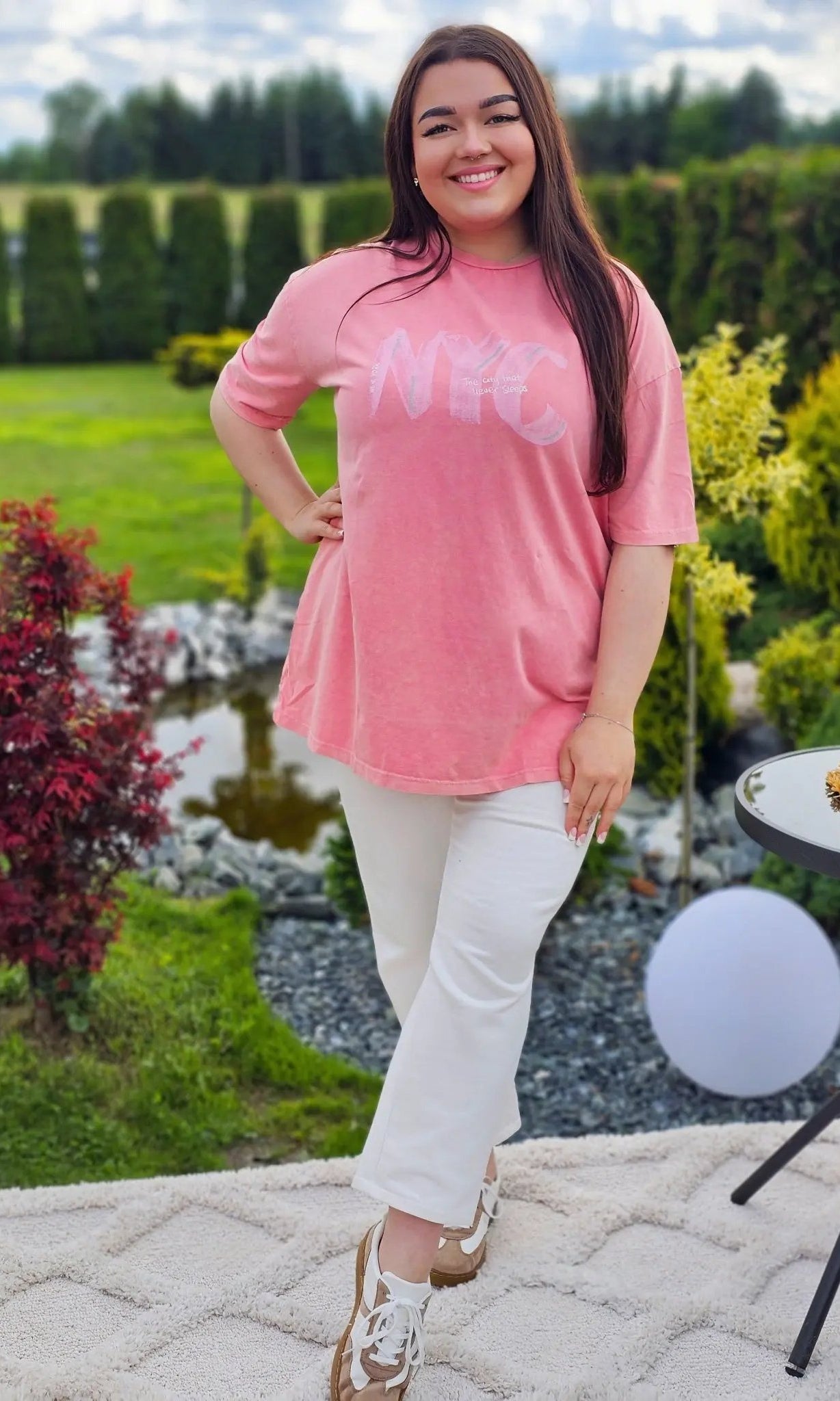 Koszulka NYC - trzy kolory Stylowa XL