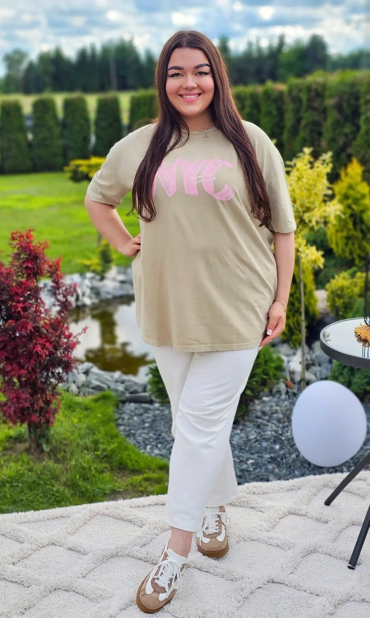 Koszulka NYC - trzy kolory Stylowa XL