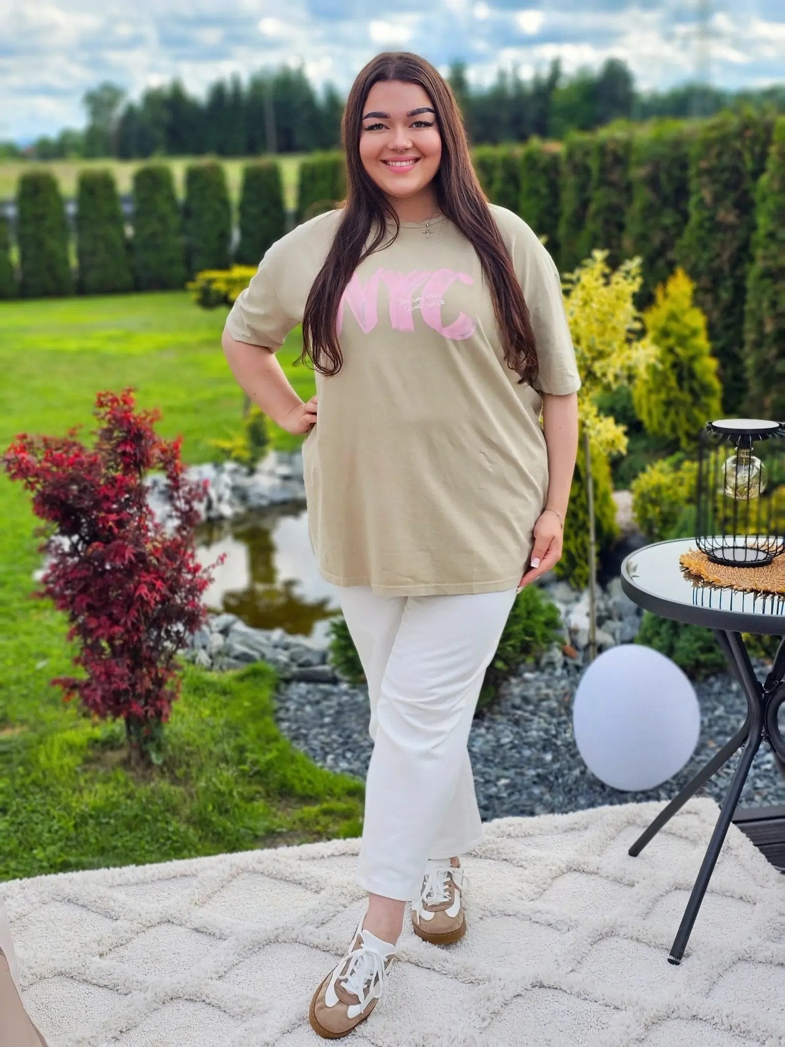 Koszulka NYC - trzy kolory Stylowa XL