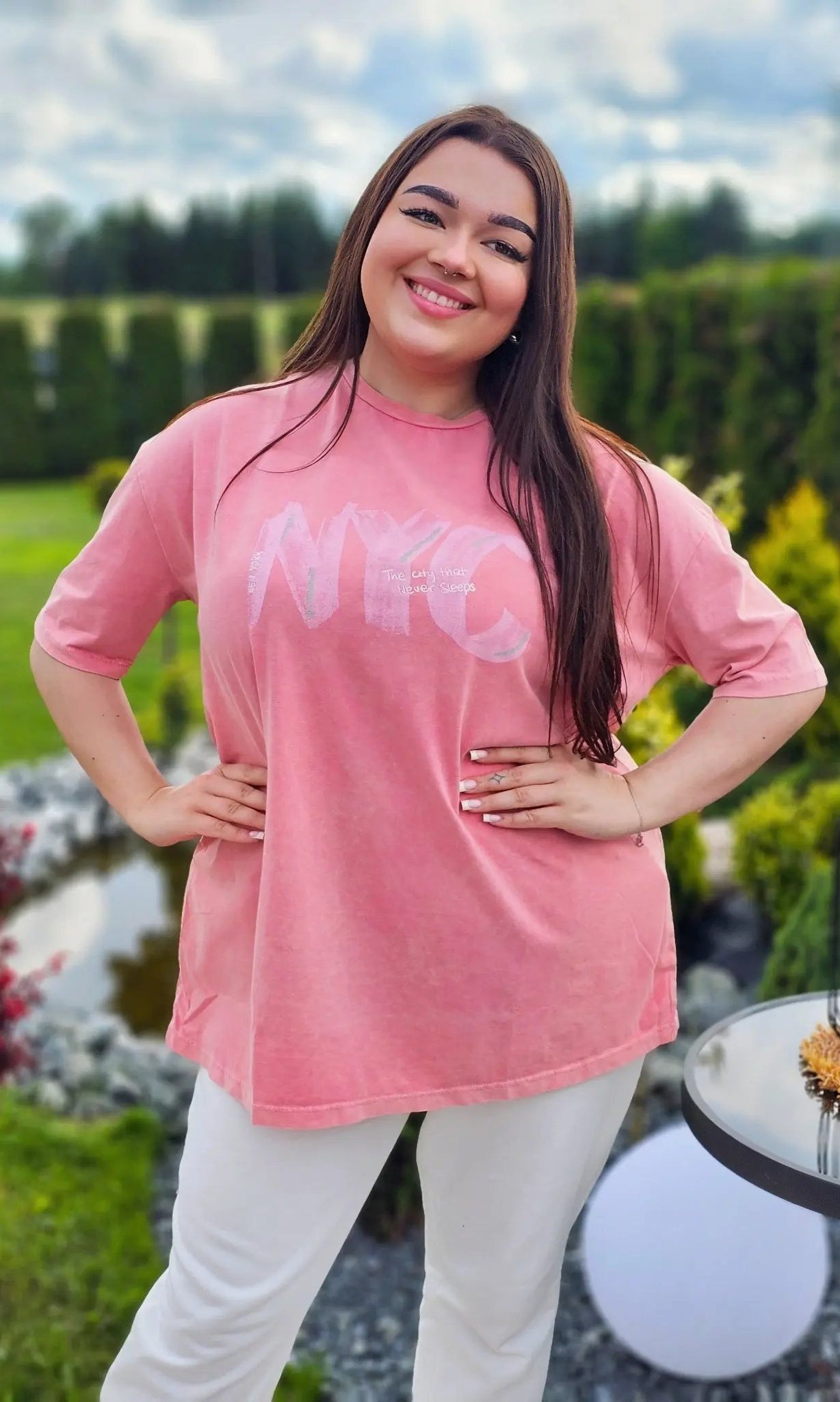 Koszulka NYC - trzy kolory Stylowa XL