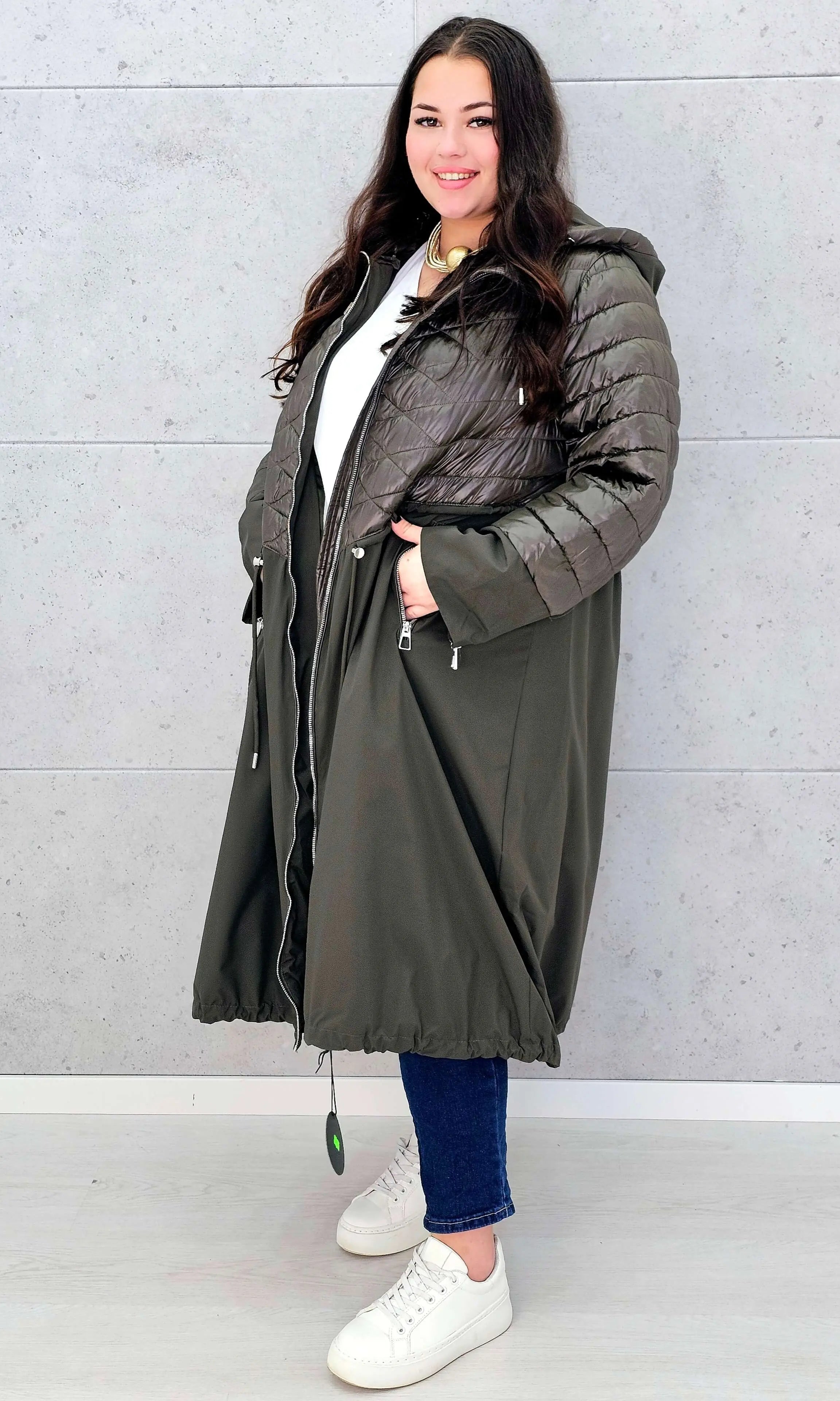 Kurtka damska – stylowa i ciepła plus size na chłodniejsze dni Stylowa XL