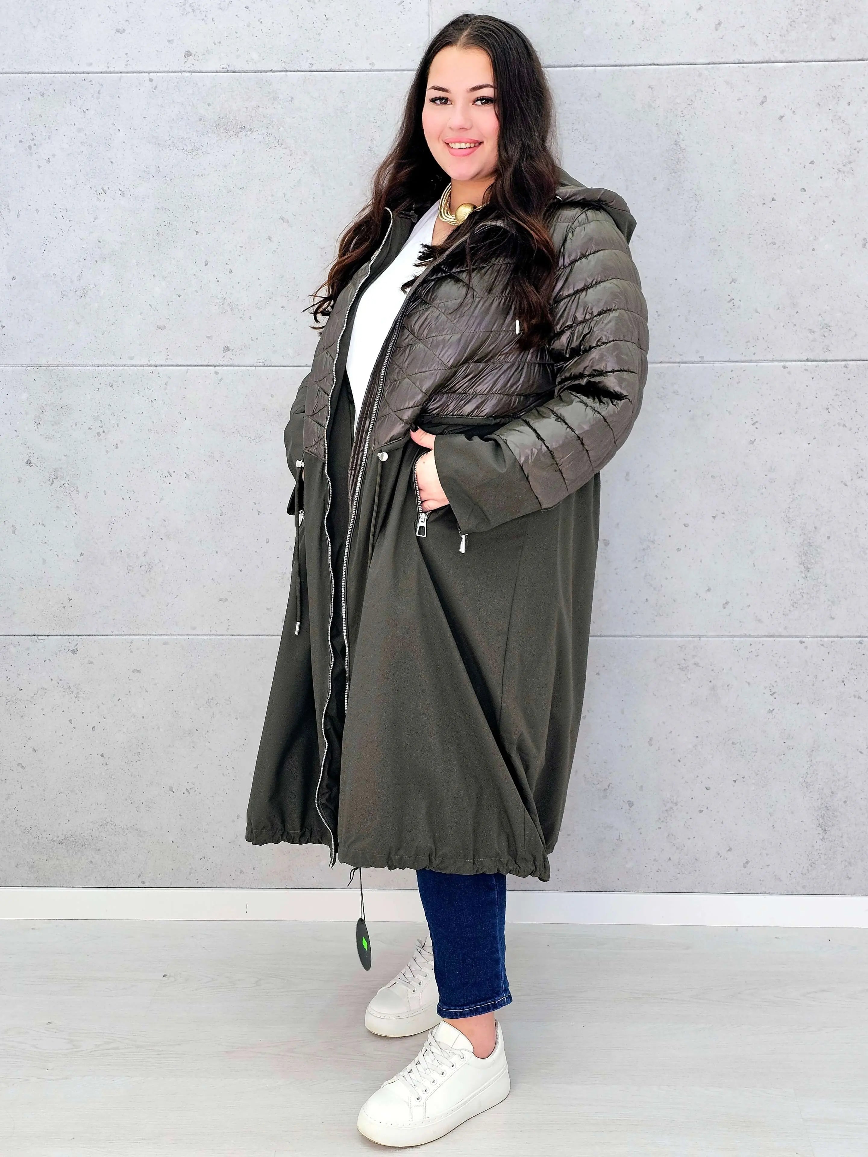 Kurtka damska – stylowa i ciepła plus size na chłodniejsze dni Stylowa XL