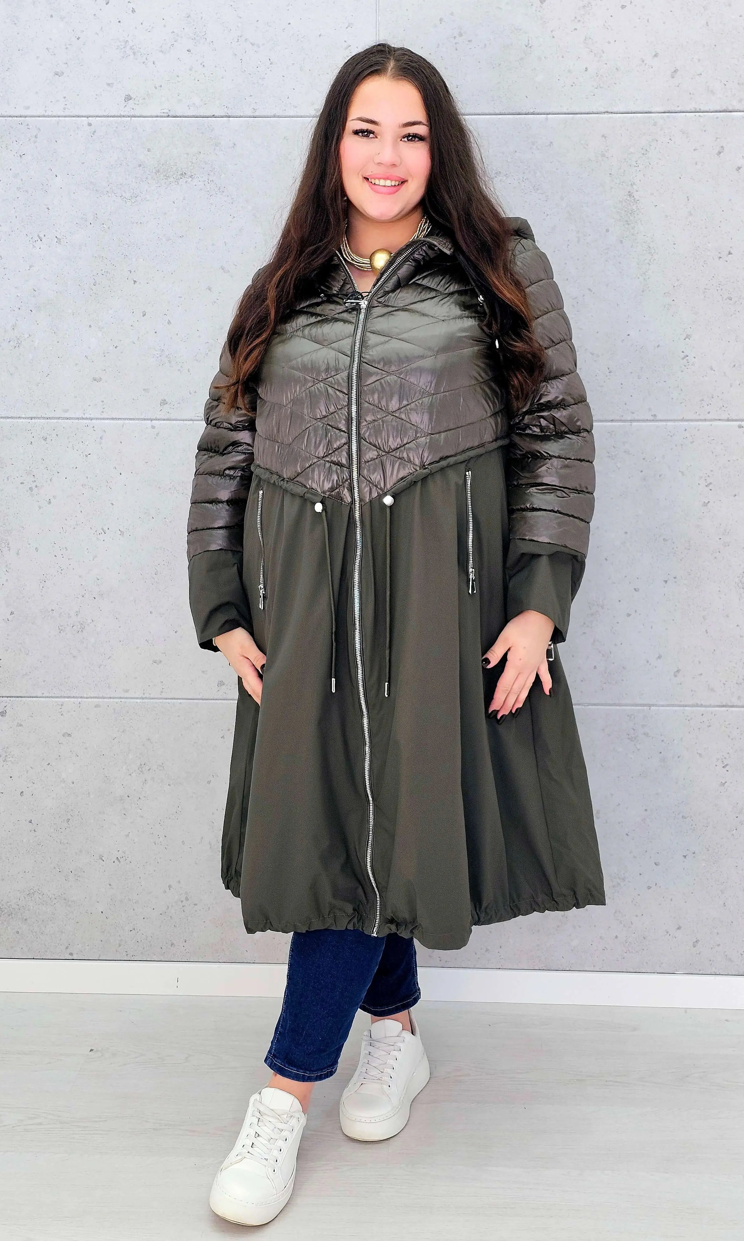 Kurtka damska – stylowa i ciepła plus size na chłodniejsze dni Stylowa XL