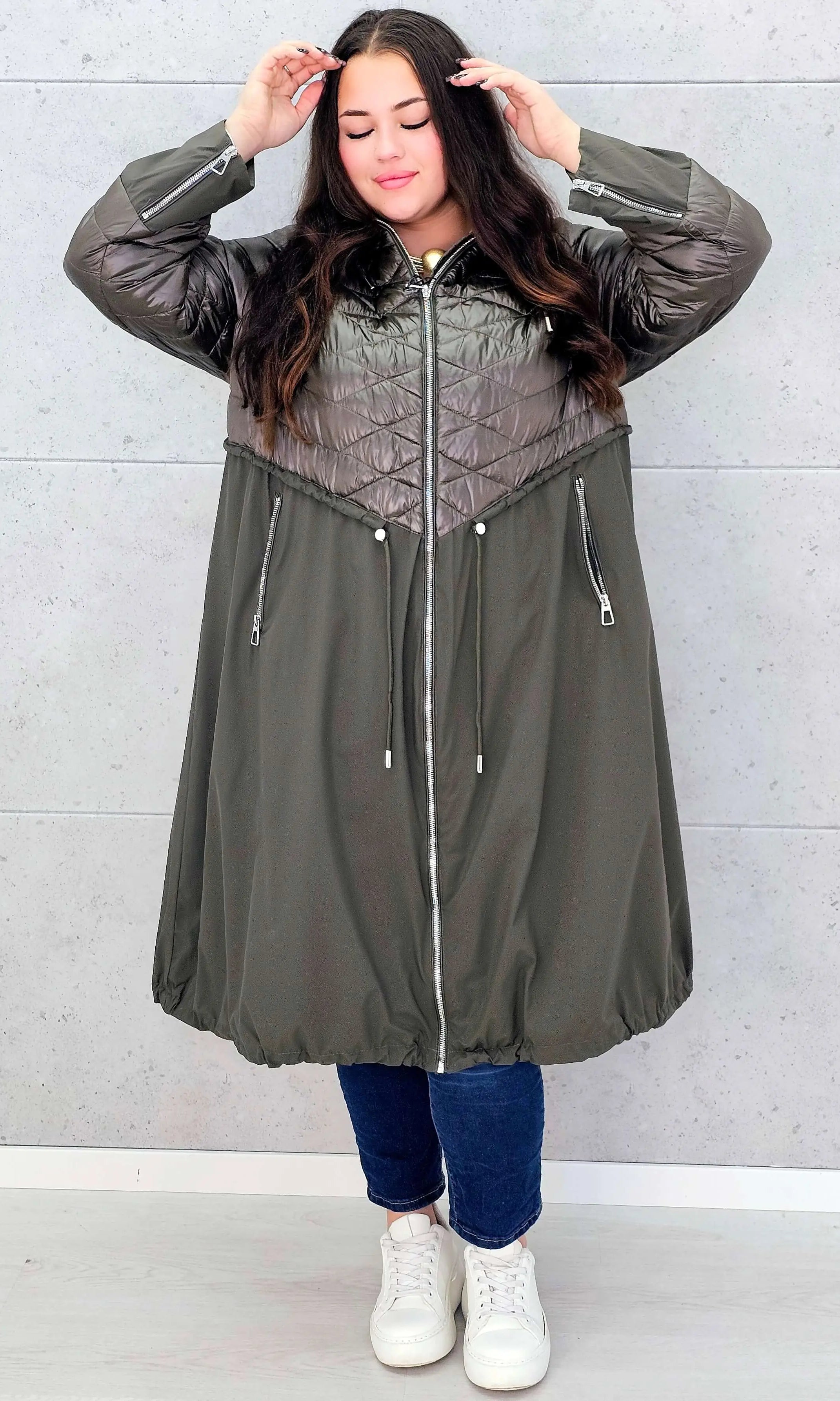 Kurtka damska – stylowa i ciepła plus size na chłodniejsze dni Stylowa XL