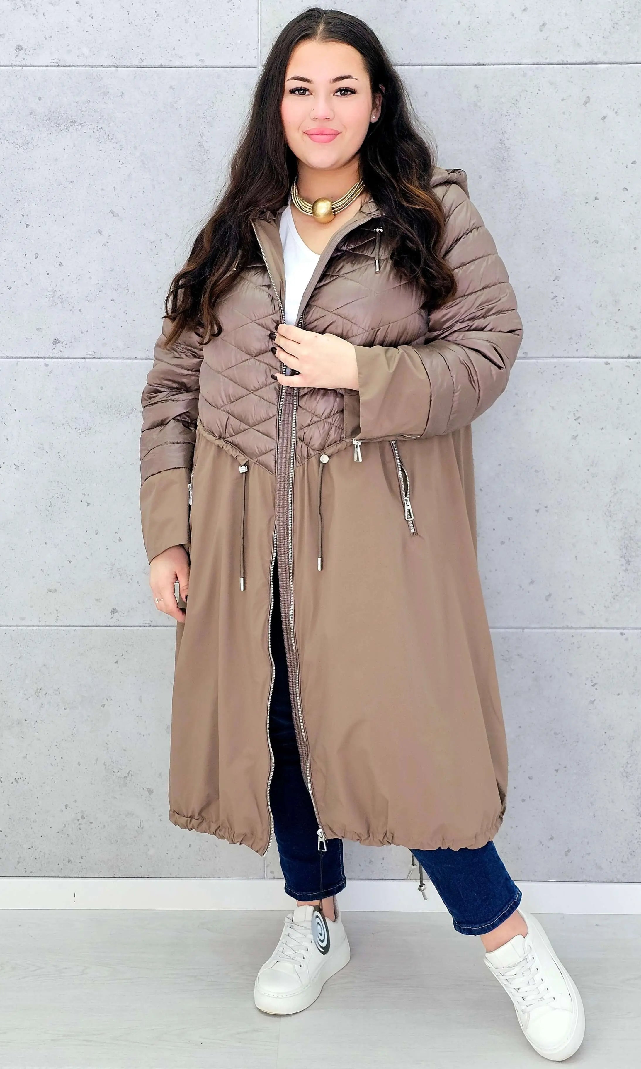 Kurtka damska – stylowa i ciepła plus size na chłodniejsze dni Stylowa XL