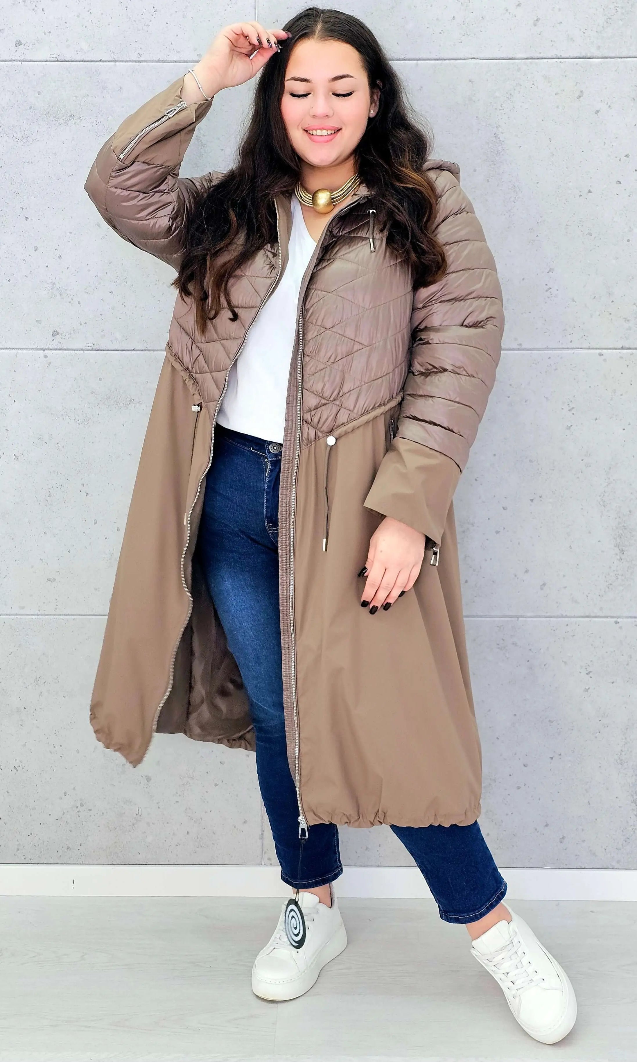 Kurtka damska – stylowa i ciepła plus size na chłodniejsze dni Stylowa XL