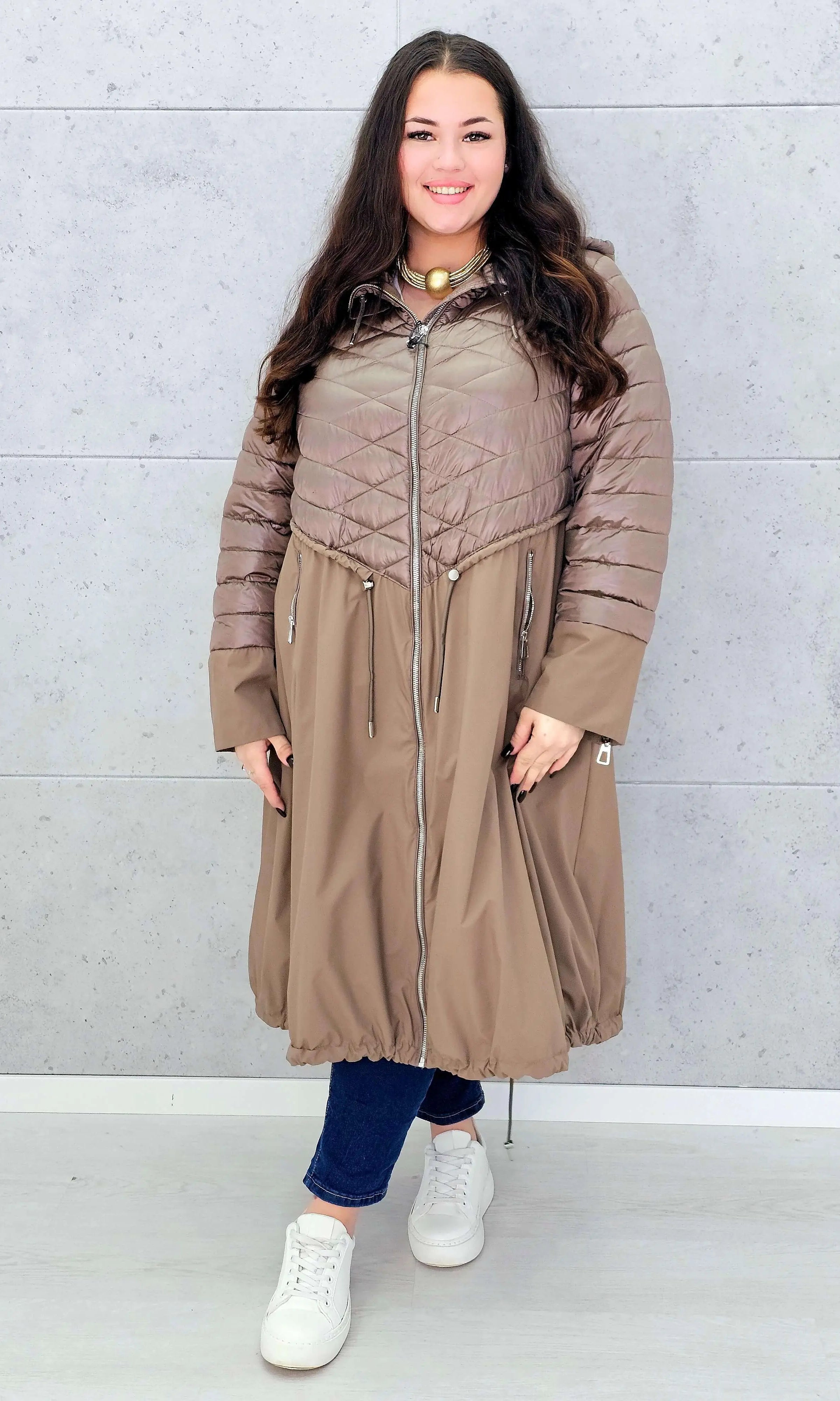 Kurtka damska – stylowa i ciepła plus size na chłodniejsze dni Stylowa XL