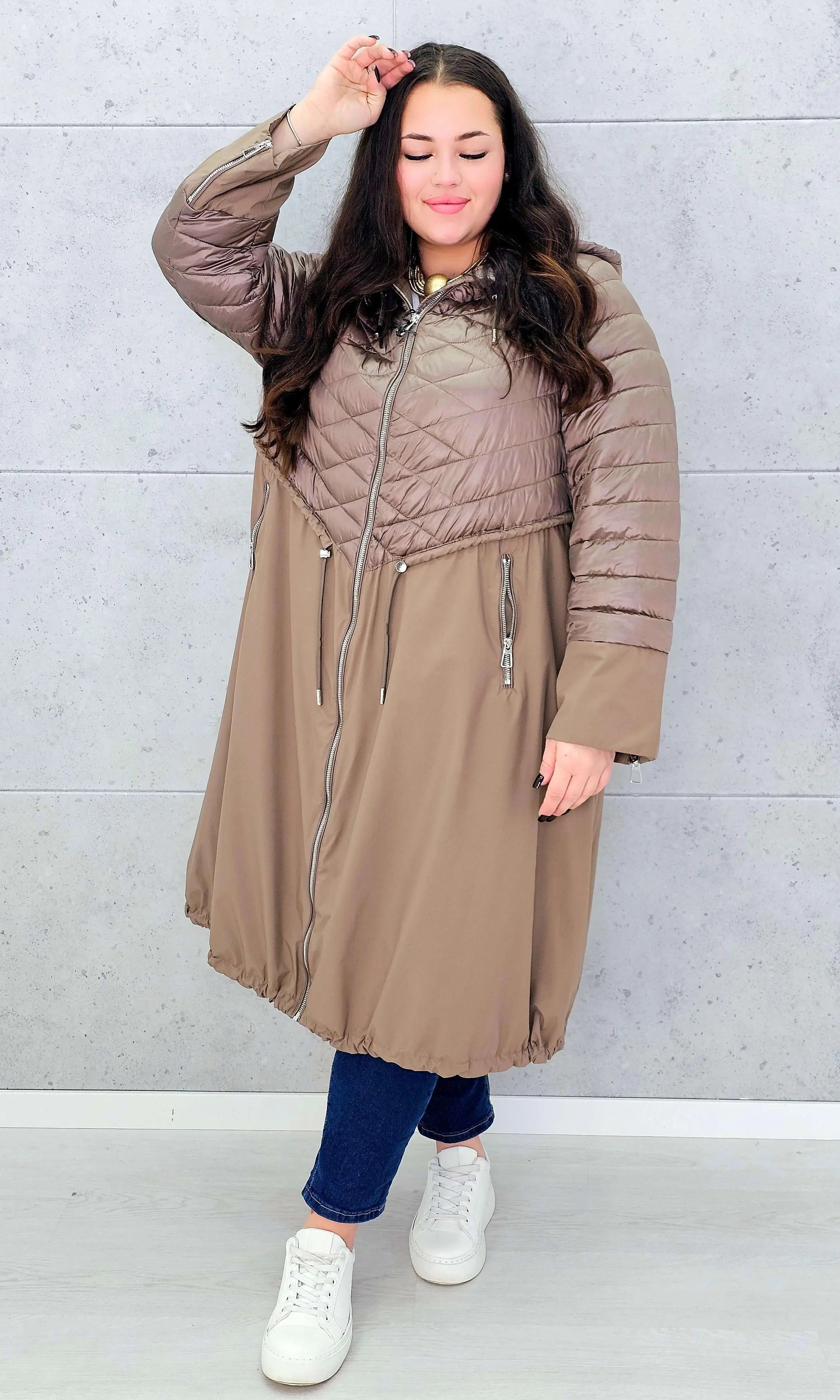 Kurtka damska – stylowa i ciepła plus size na chłodniejsze dni Stylowa XL