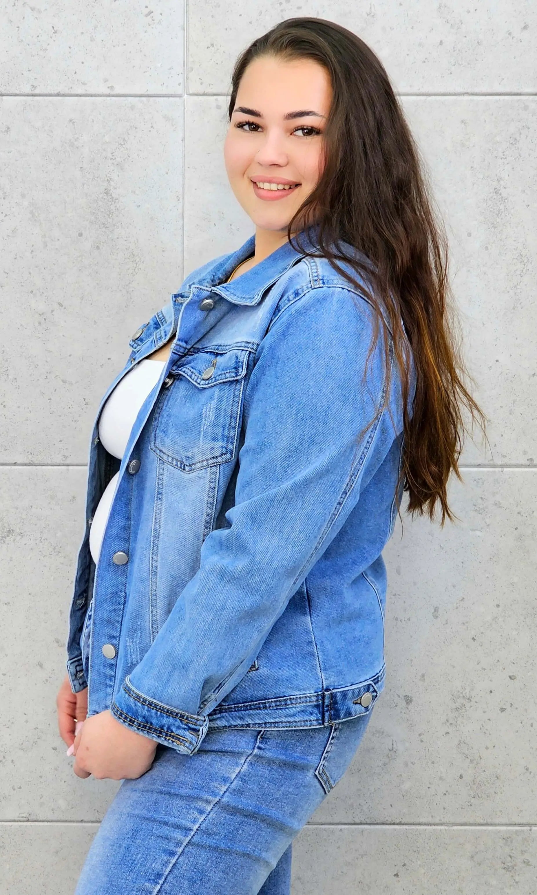 Kurtka jeansowa plus size – klasyczna kurtka denim XXL Stylowa XL Stylowa XL