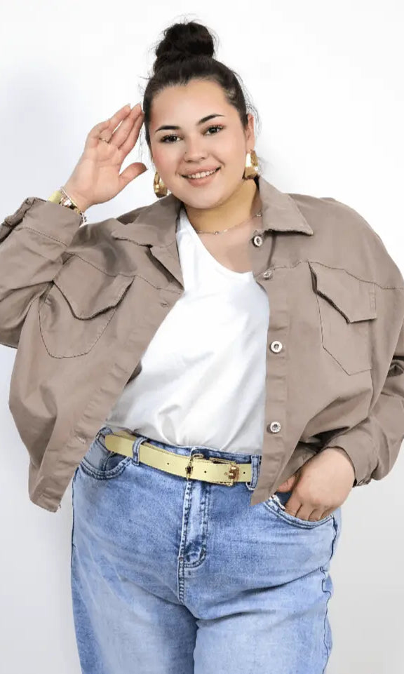 Kurtka plus size – wygodna i modna kurtka dla kobiet XXL Stylowa XL