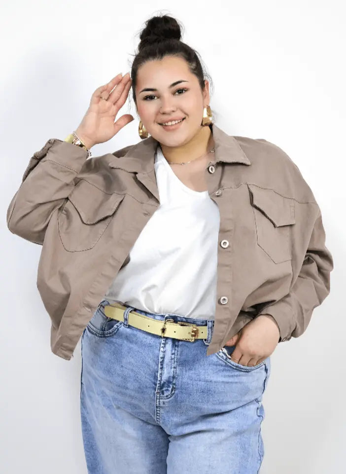 Kurtka plus size – wygodna i modna kurtka dla kobiet XXL Stylowa XL