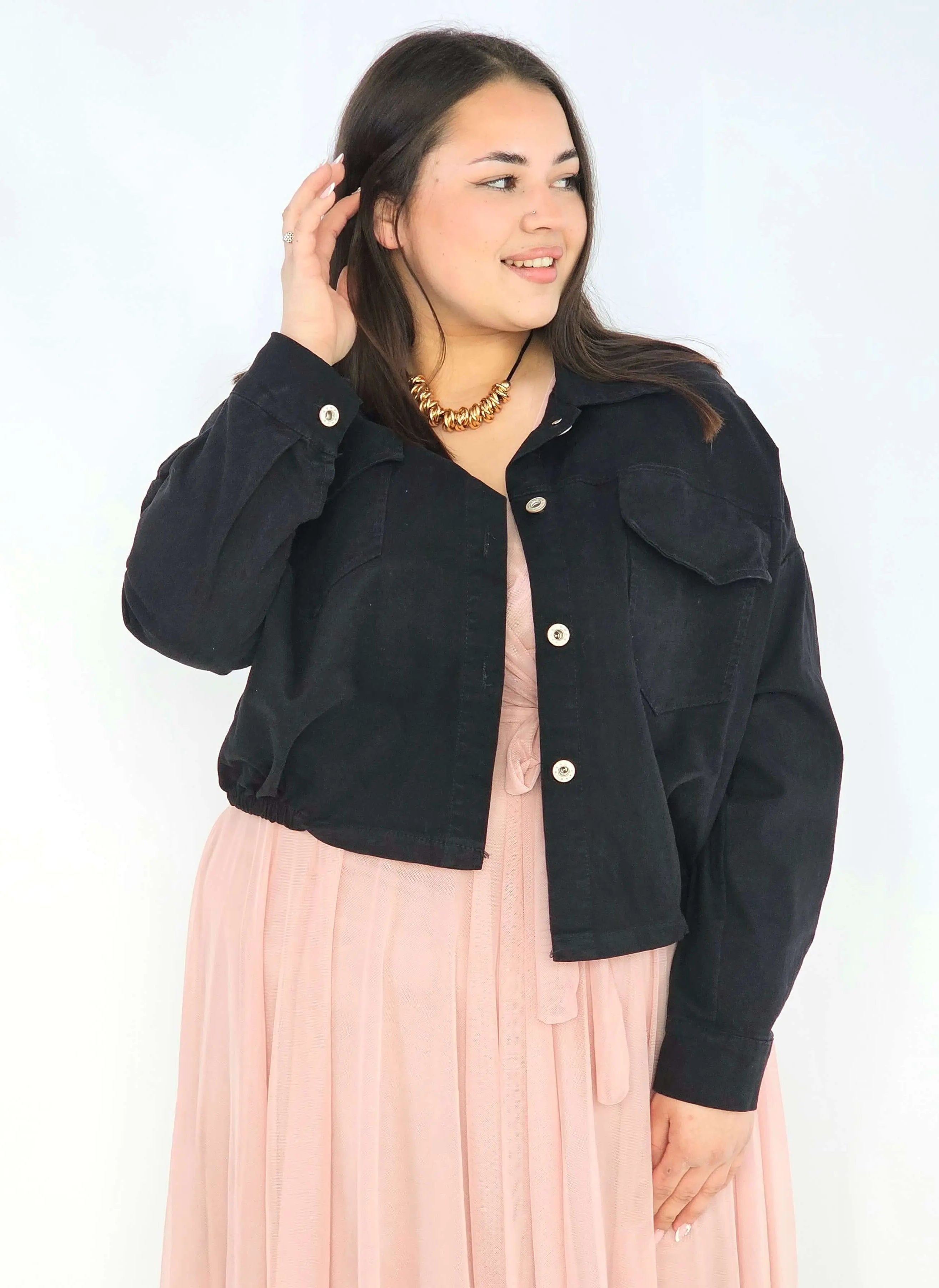 Kurtka plus size – wygodna i modna kurtka dla kobiet XXL Stylowa XL