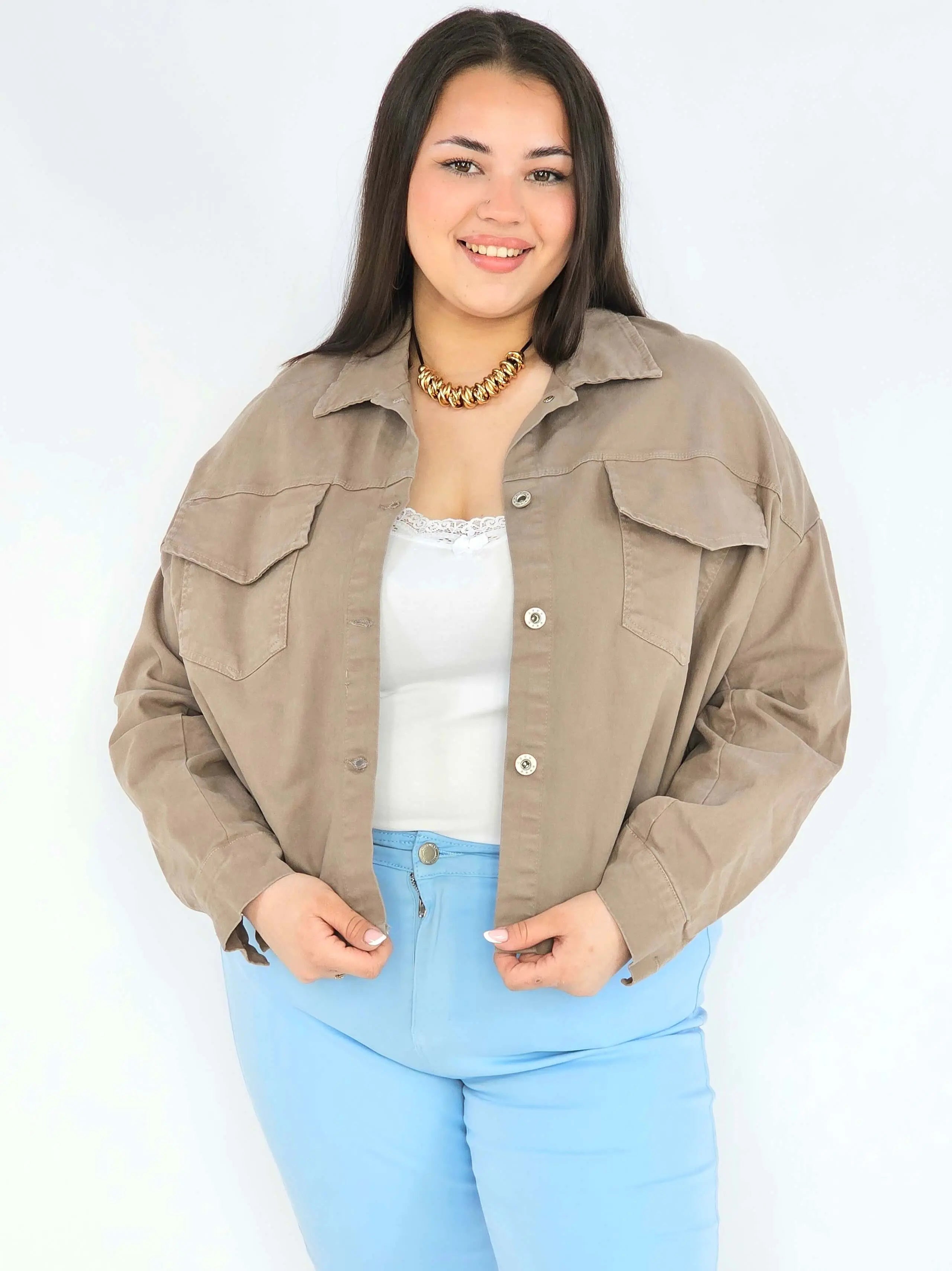 Kurtka plus size – wygodna i modna kurtka dla kobiet XXL Stylowa XL