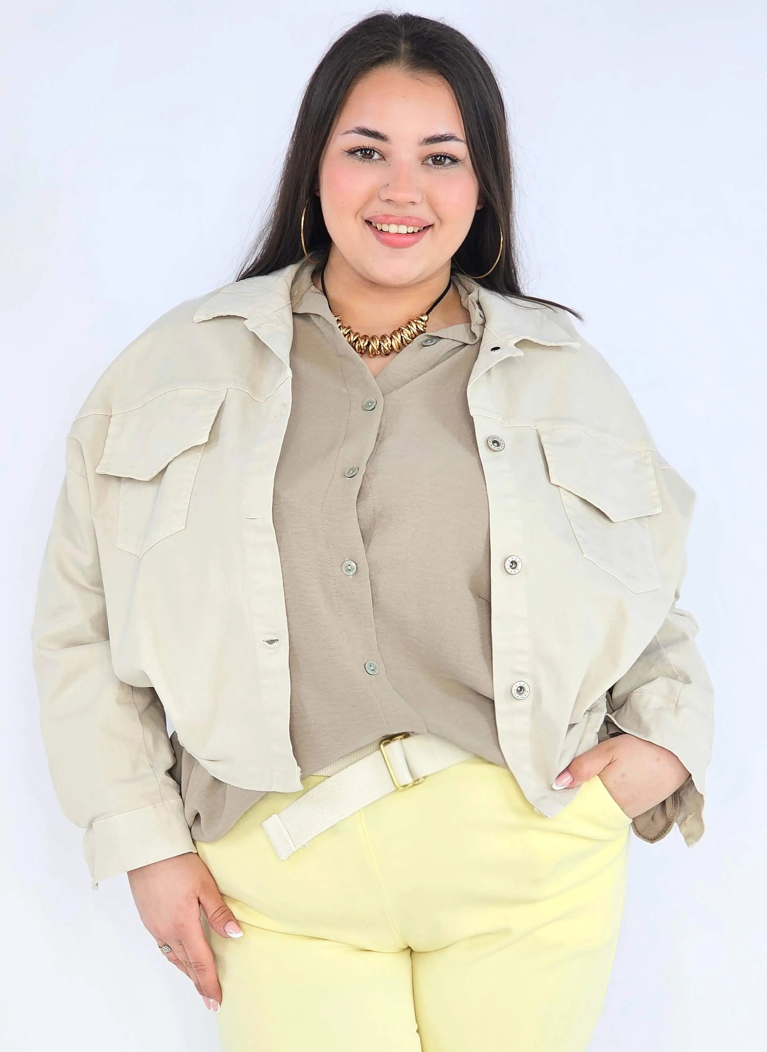 Kurtka plus size – wygodna i modna kurtka dla kobiet XXL Stylowa XL