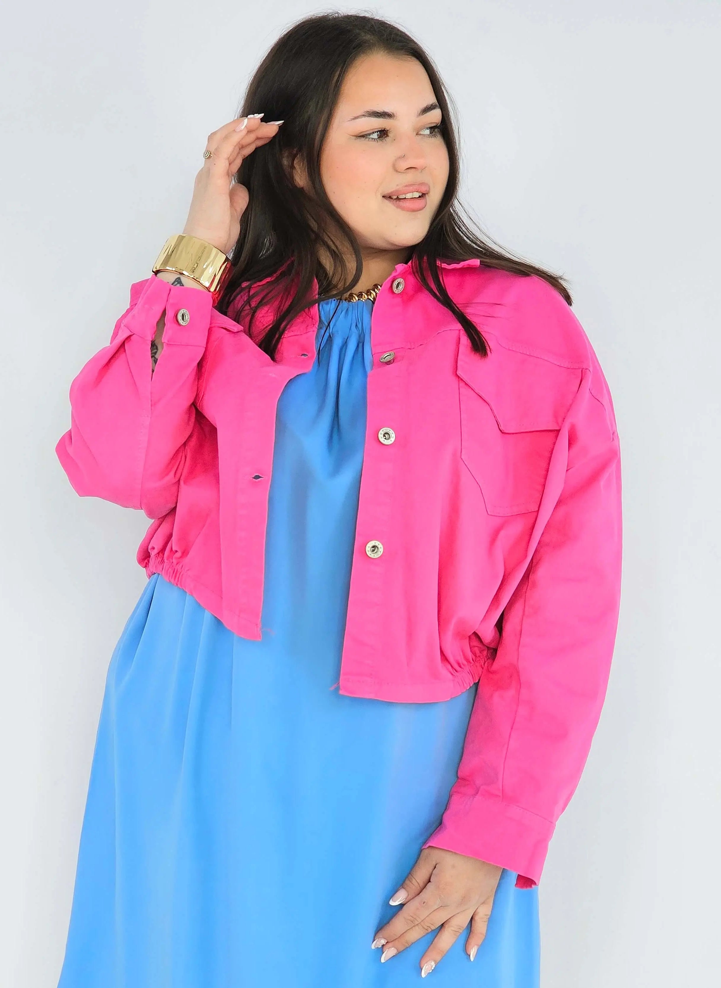 Kurtka plus size – wygodna i modna kurtka dla kobiet XXL Stylowa XL