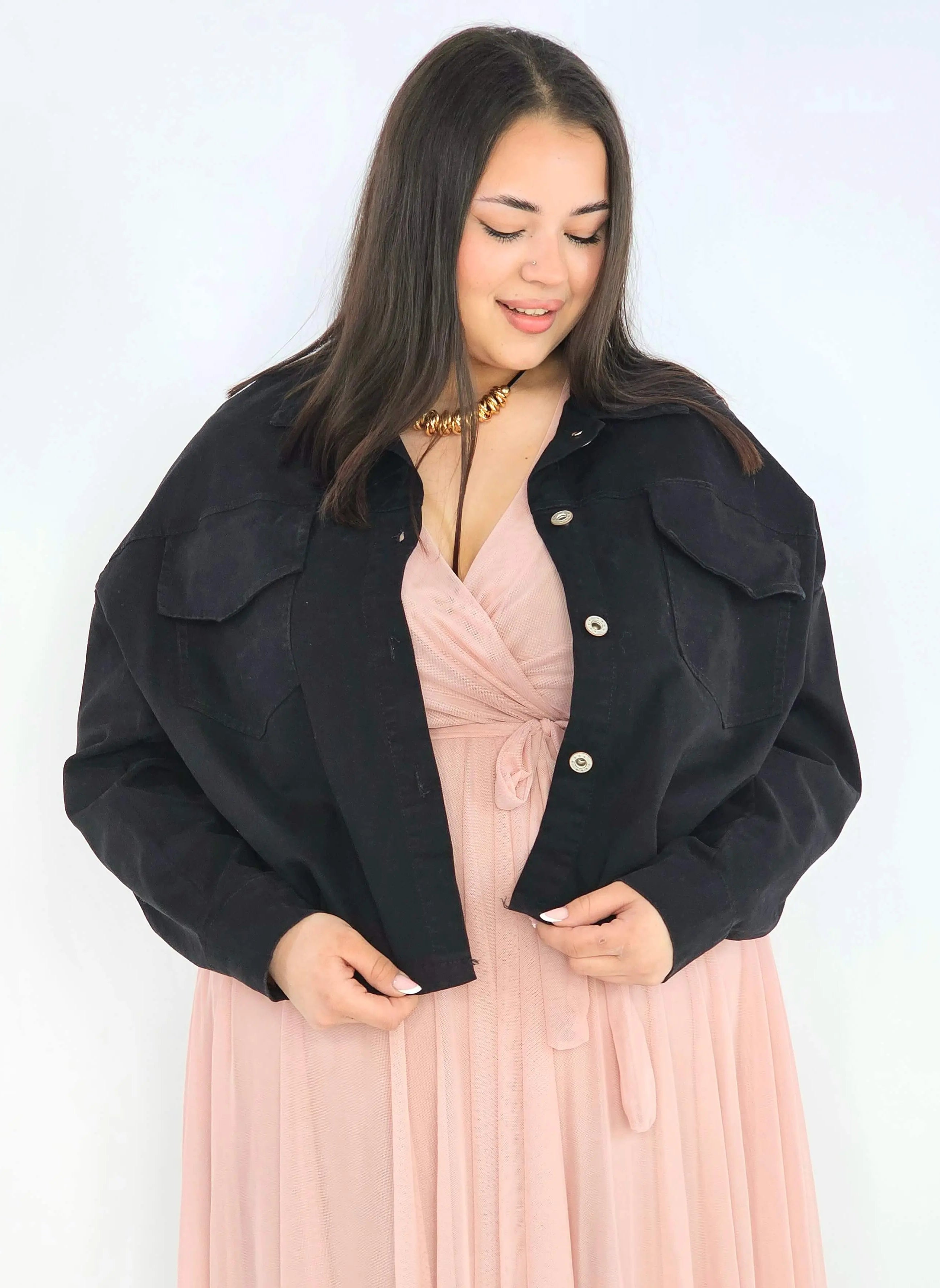Kurtka plus size – wygodna i modna kurtka dla kobiet XXL Stylowa XL