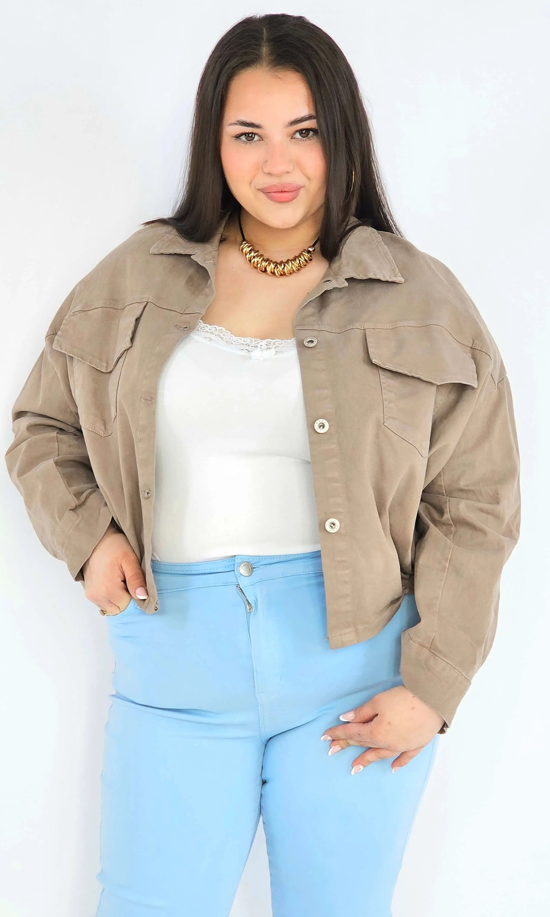 Kurtka plus size – wygodna i modna kurtka dla kobiet XXL Stylowa XL