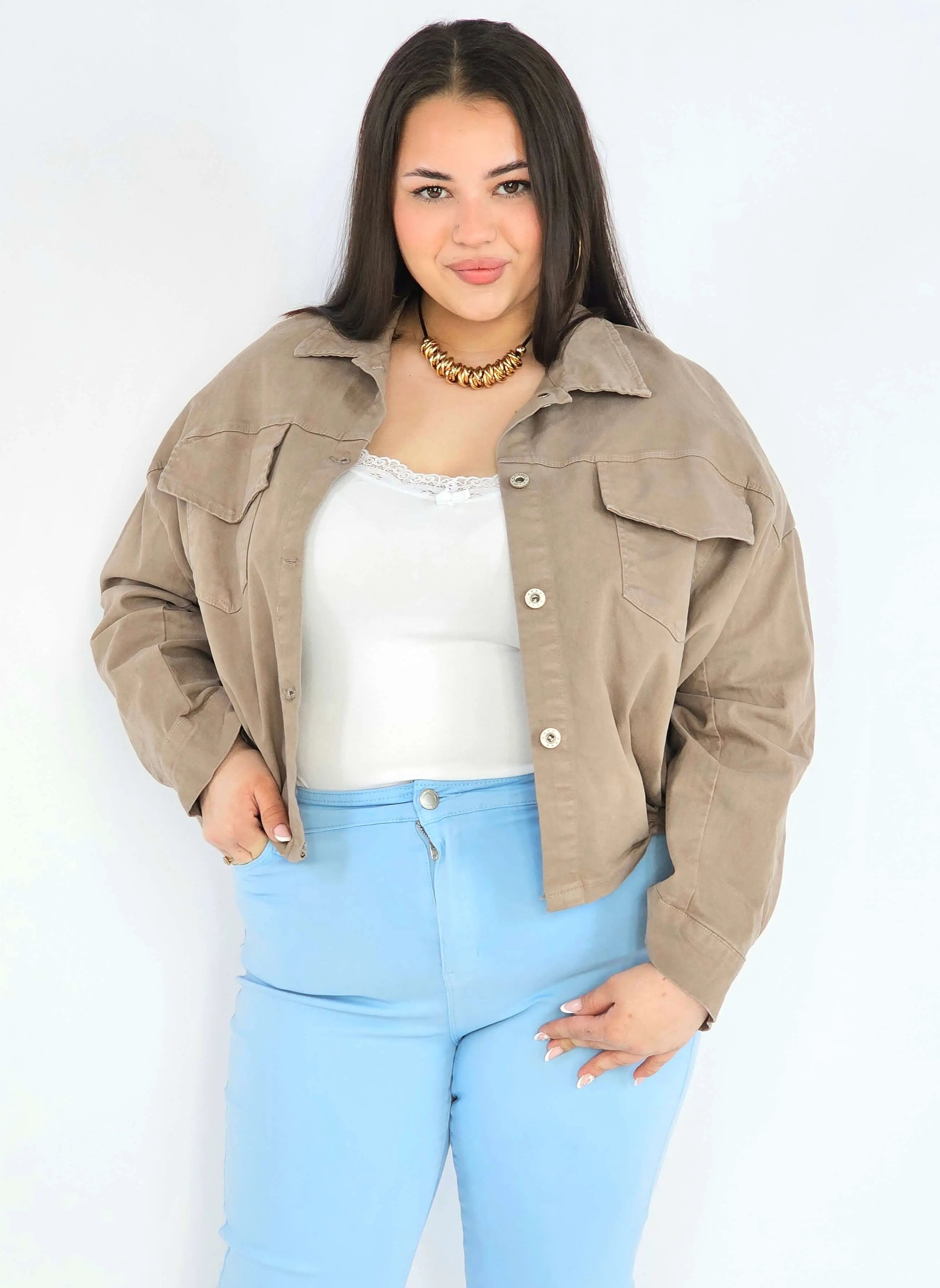 Kurtka plus size – wygodna i modna kurtka dla kobiet XXL Stylowa XL