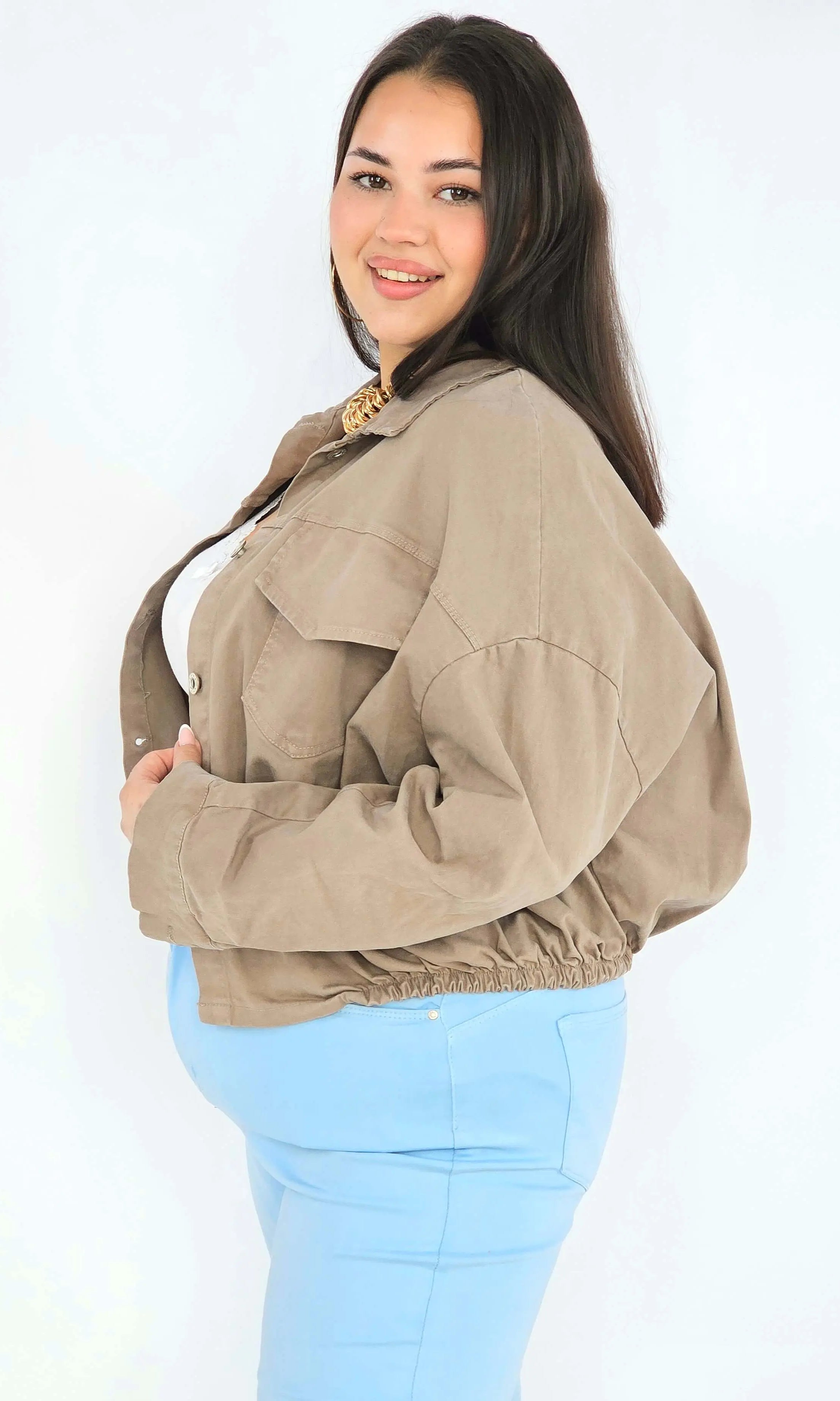 Kurtka plus size – wygodna i modna kurtka dla kobiet XXL Stylowa XL