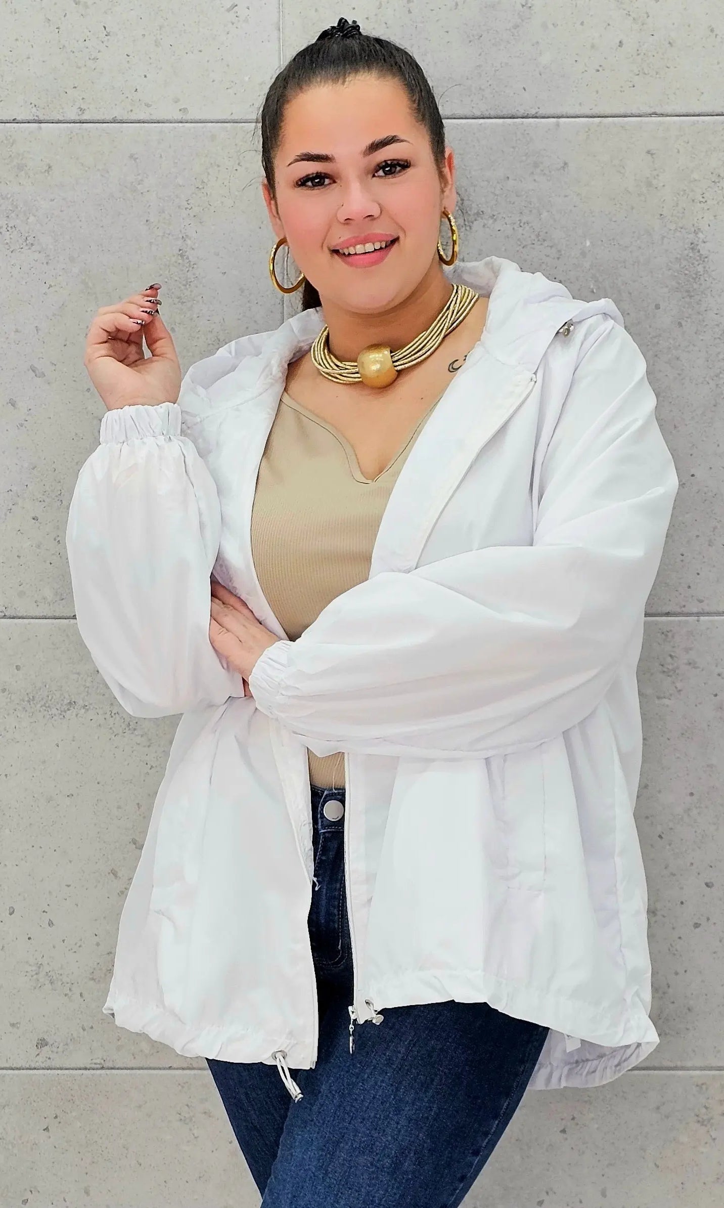 Kurtka plus size lekka na zamek – idealna na wiosnę i lato w Stylowa XL Stylowa XL