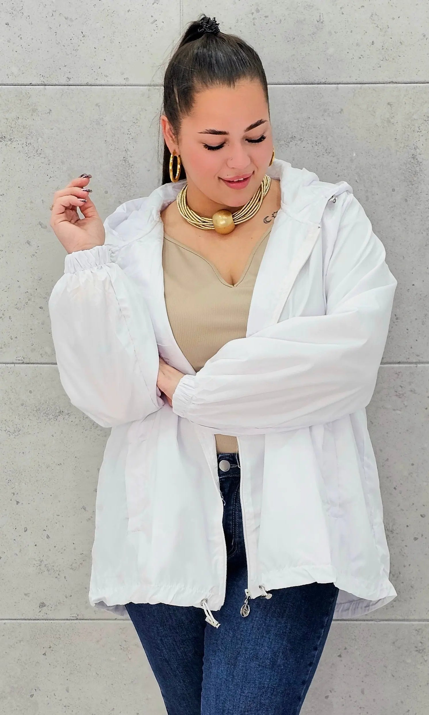 Kurtka plus size lekka na zamek – idealna na wiosnę i lato w Stylowa XL Stylowa XL