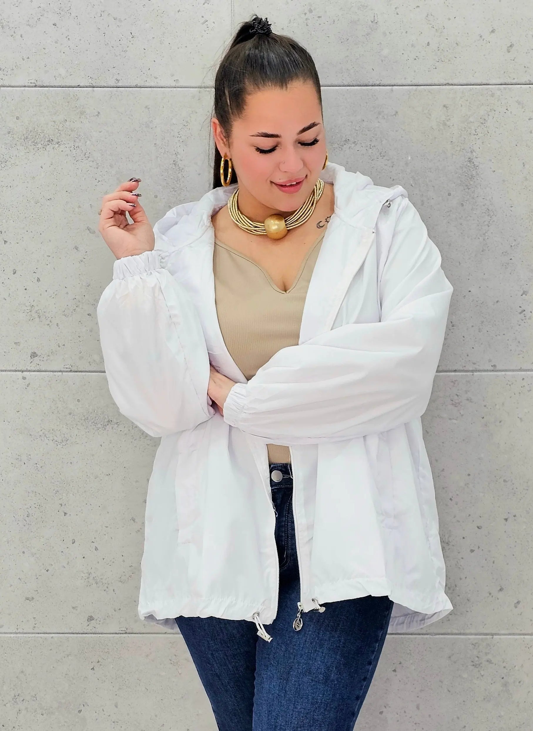 Kurtka plus size lekka na zamek – idealna na wiosnę i lato w Stylowa XL Stylowa XL