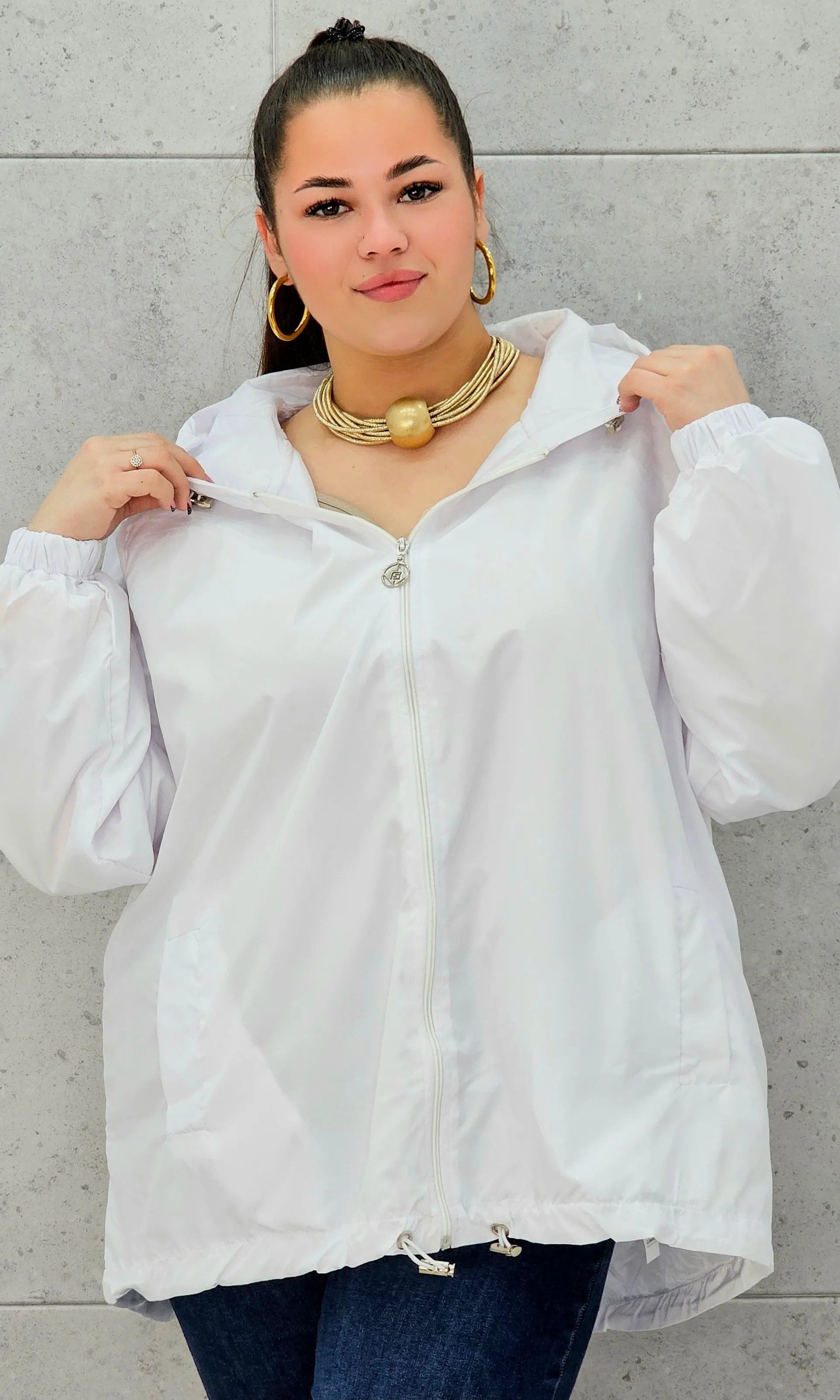 Kurtka plus size lekka na zamek – idealna na wiosnę i lato w Stylowa XL Stylowa XL