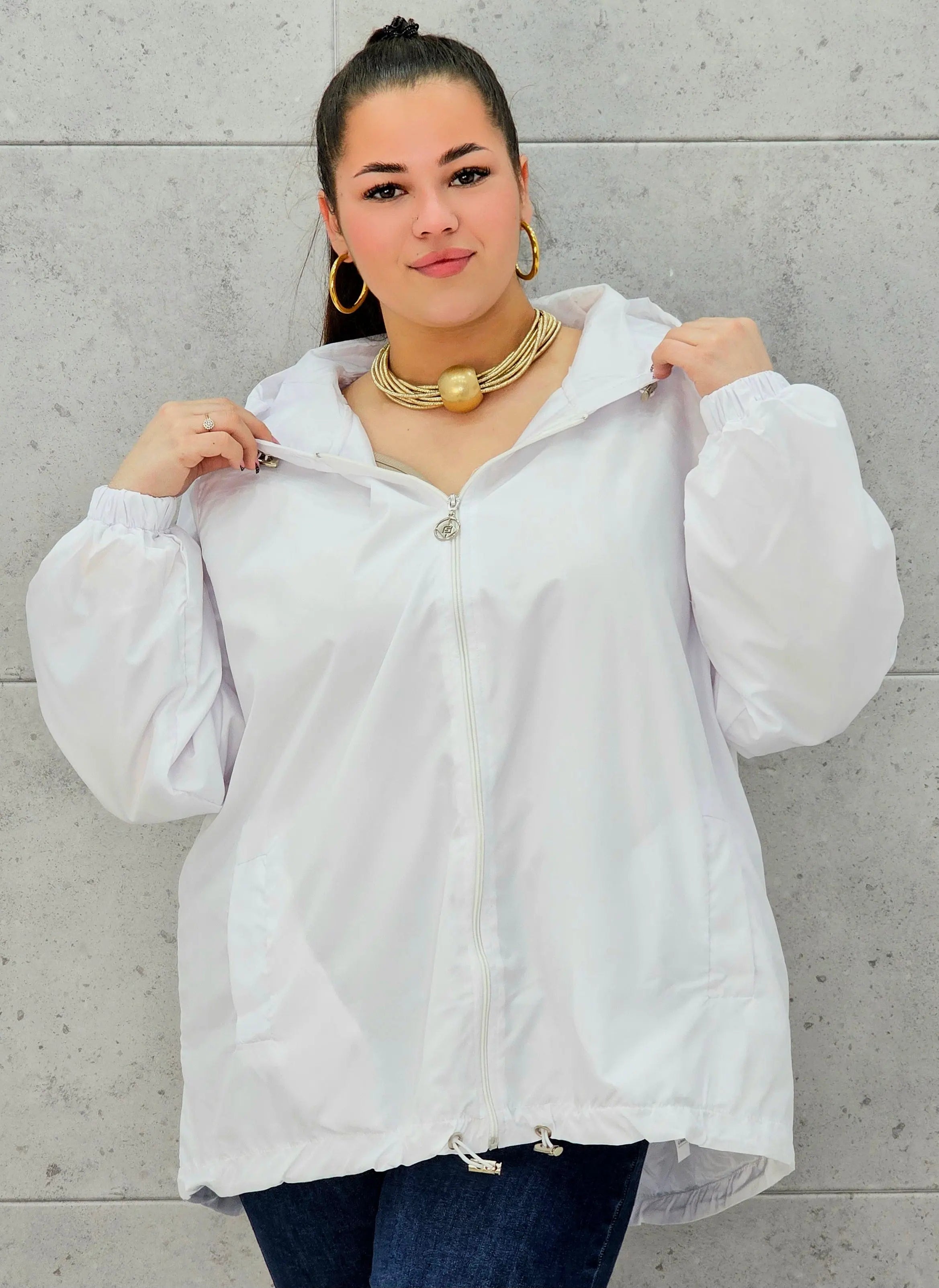 Kurtka plus size lekka na zamek – idealna na wiosnę i lato w Stylowa XL Stylowa XL