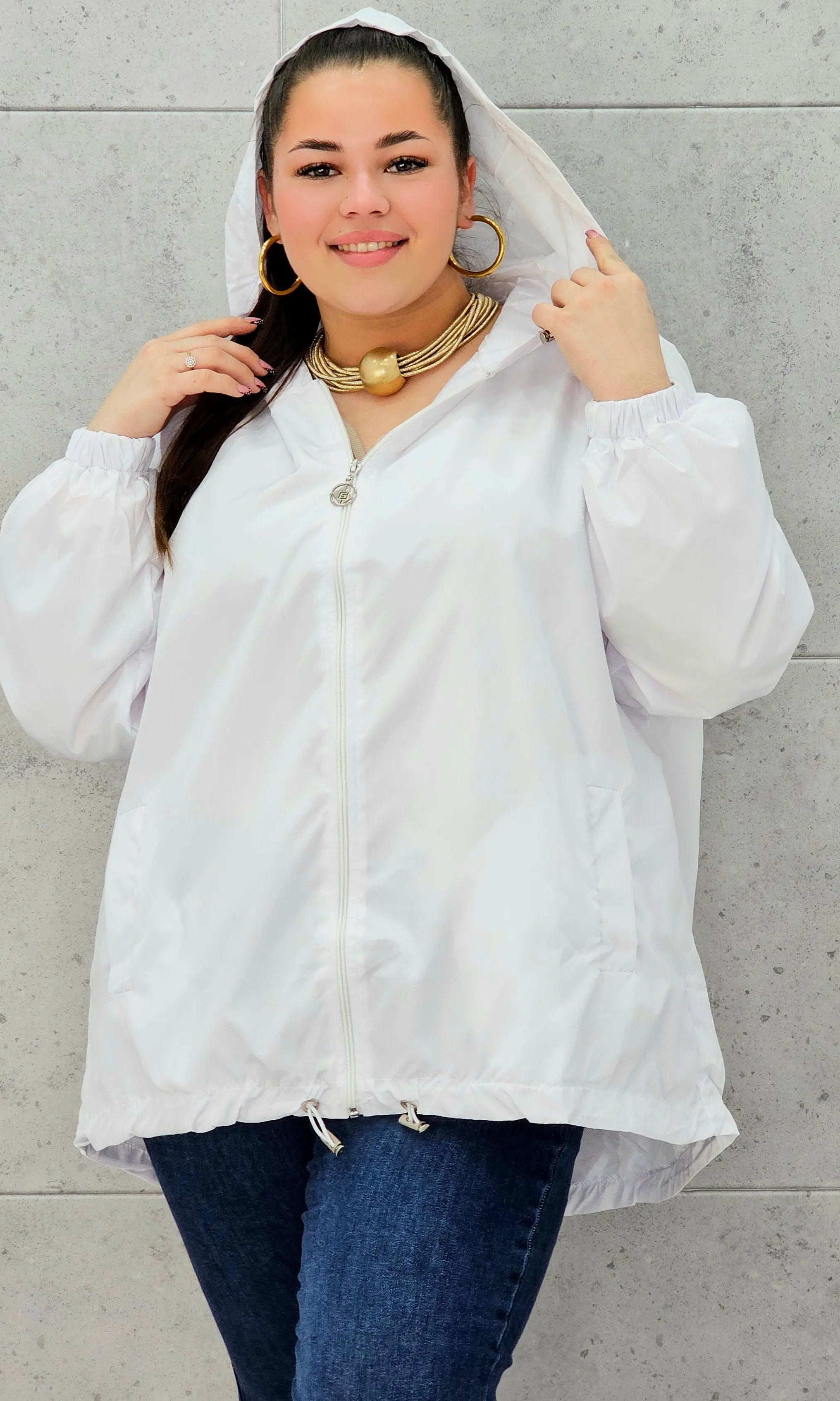 Kurtka plus size lekka na zamek – idealna na wiosnę i lato w Stylowa XL Stylowa XL