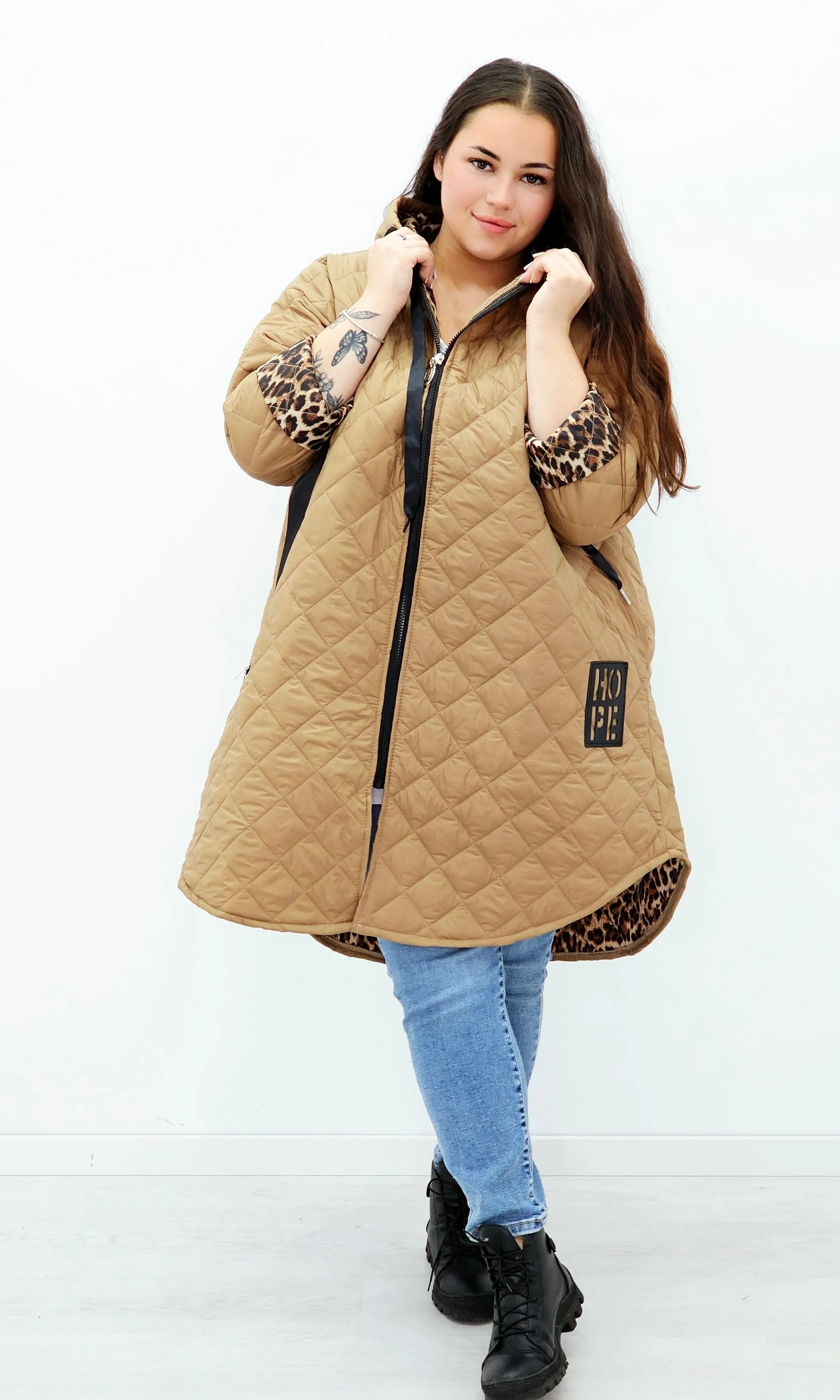 Kurtka plus size pikowana – lekka, modna i idealna na chłodne dni Stylowa XL