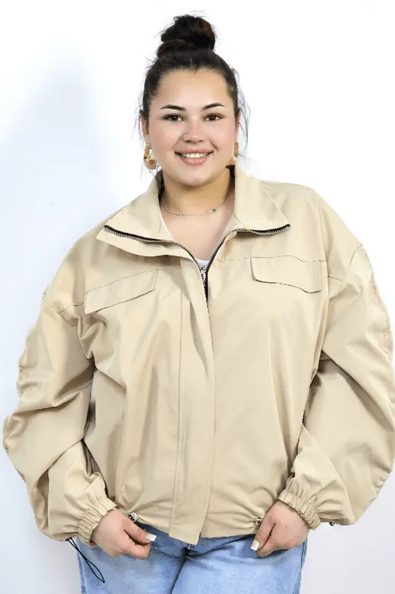 Kurtka plus size z kieszeniami – idealna na przejściowy sezon Stylowa XL