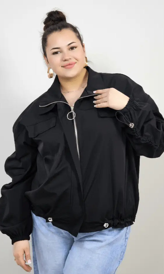 Kurtka plus size z kieszeniami – idealna na przejściowy sezon Stylowa XL