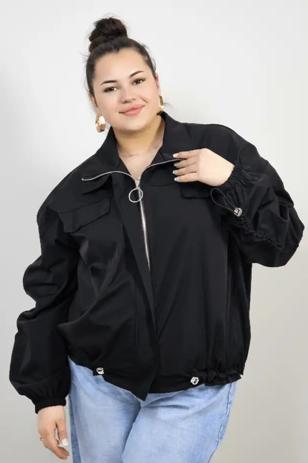 Kurtka plus size z kieszeniami – idealna na przejściowy sezon Stylowa XL