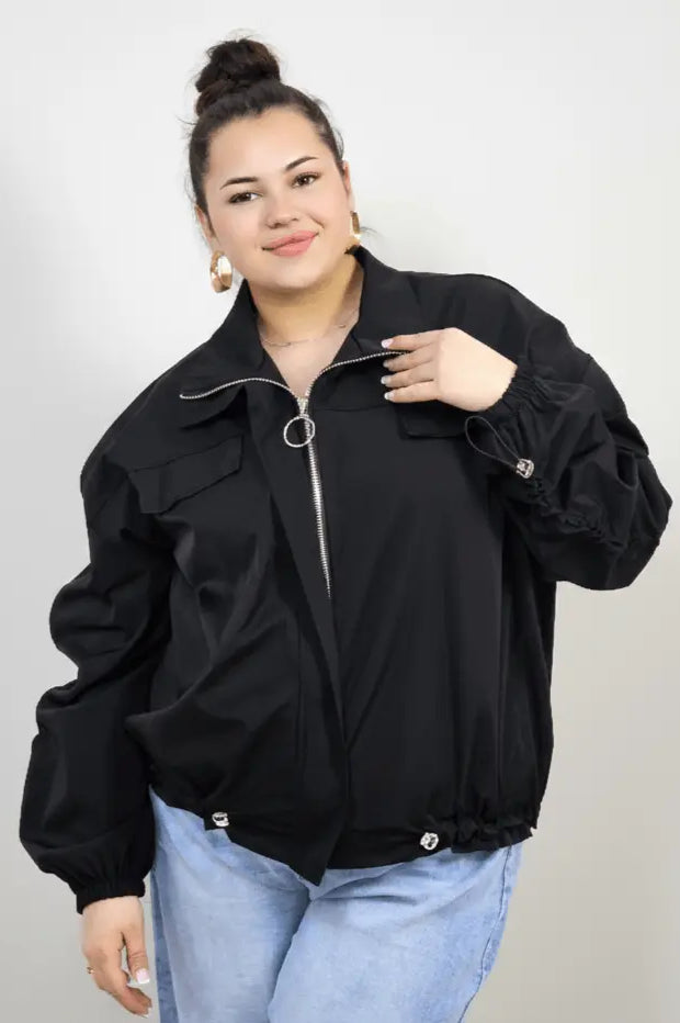 Kurtka plus size z kieszeniami – idealna na przejściowy sezon Stylowa XL