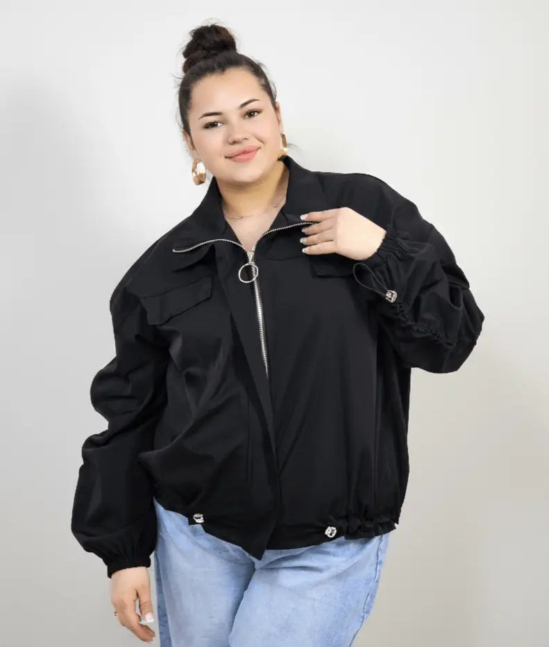 Kurtka plus size z kieszeniami – idealna na przejściowy sezon Stylowa XL