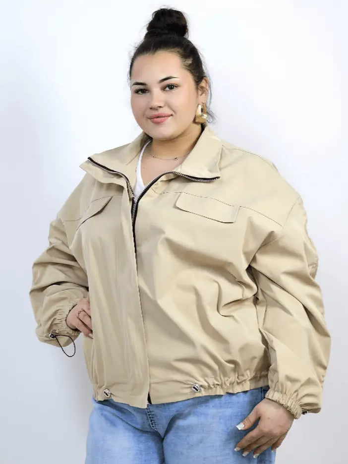 Kurtka plus size z kieszeniami – idealna na przejściowy sezon Stylowa XL