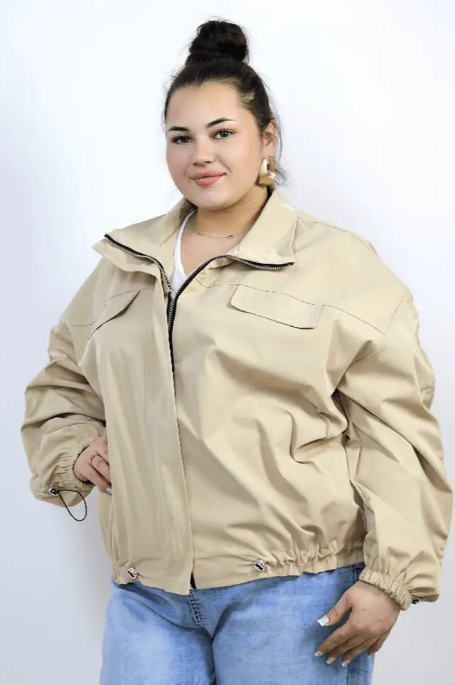 Kurtka plus size z kieszeniami – idealna na przejściowy sezon Stylowa XL