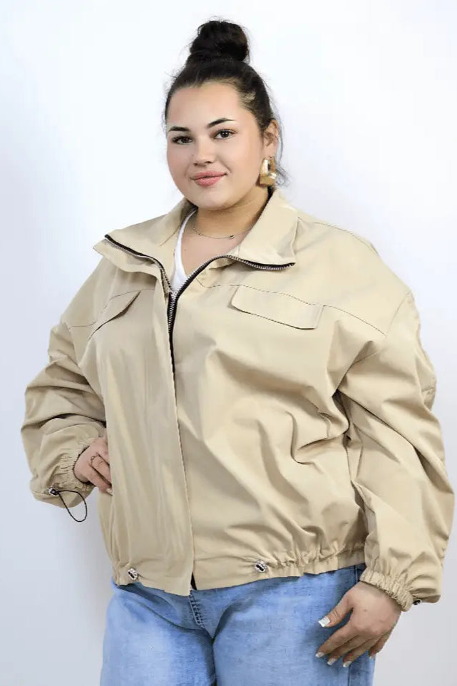 Kurtka plus size z kieszeniami – idealna na przejściowy sezon Stylowa XL