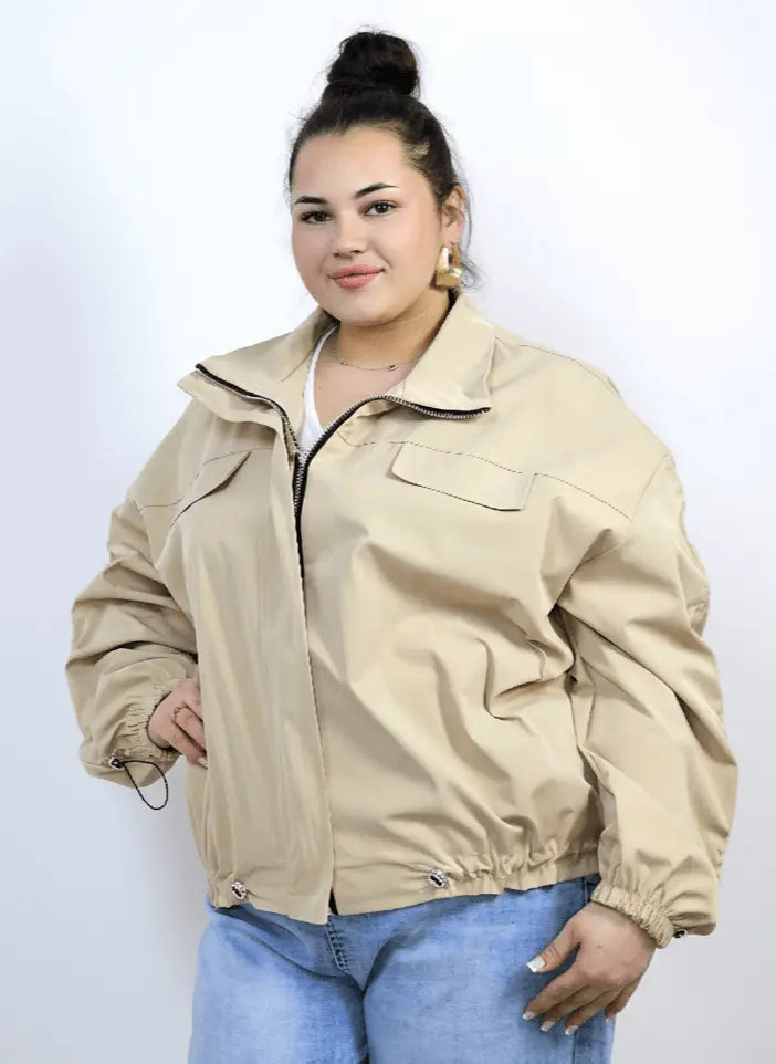 Kurtka plus size z kieszeniami – idealna na przejściowy sezon Stylowa XL