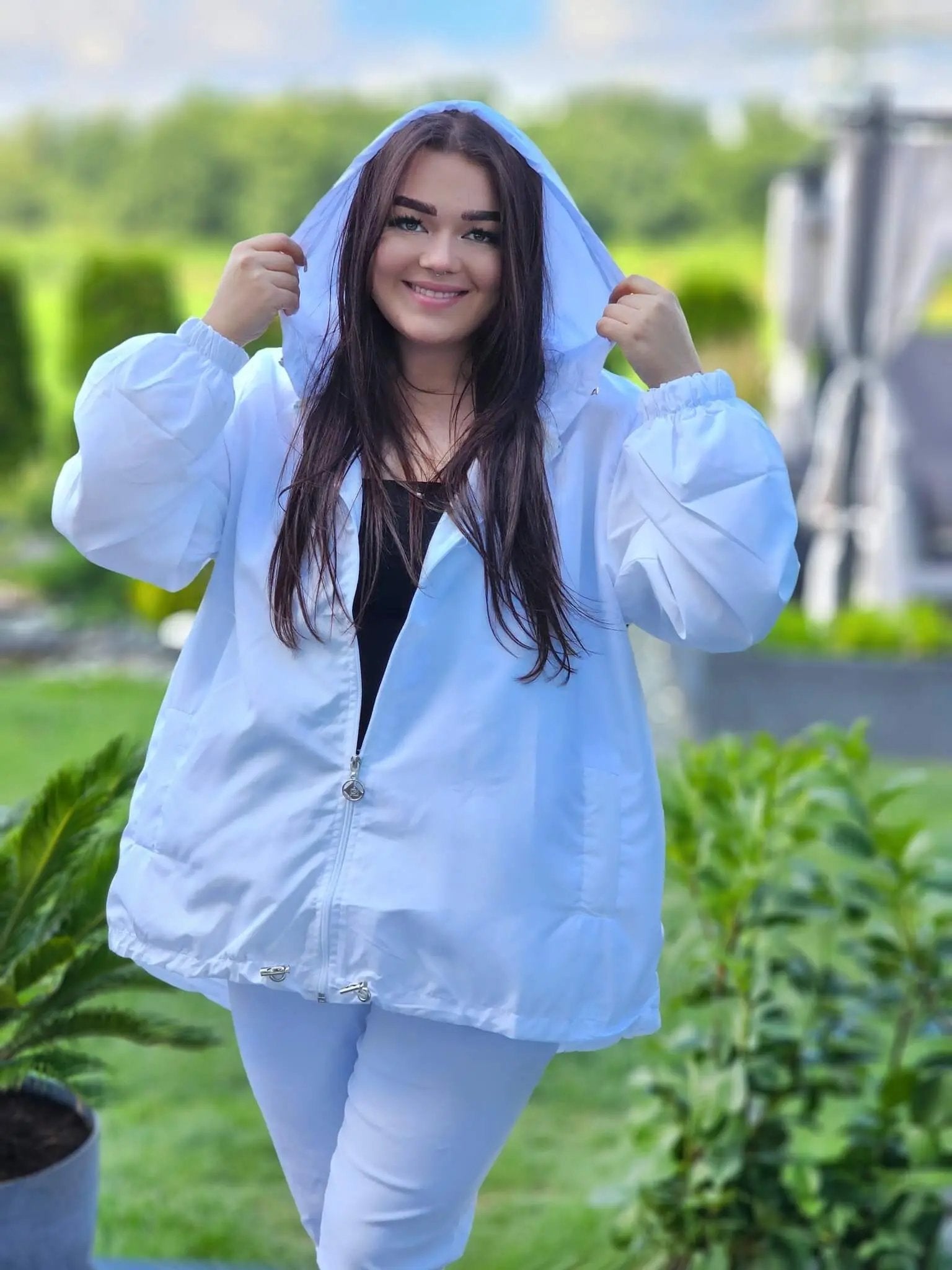 Kurtka przejściowa wiatrówka Stylowa XL