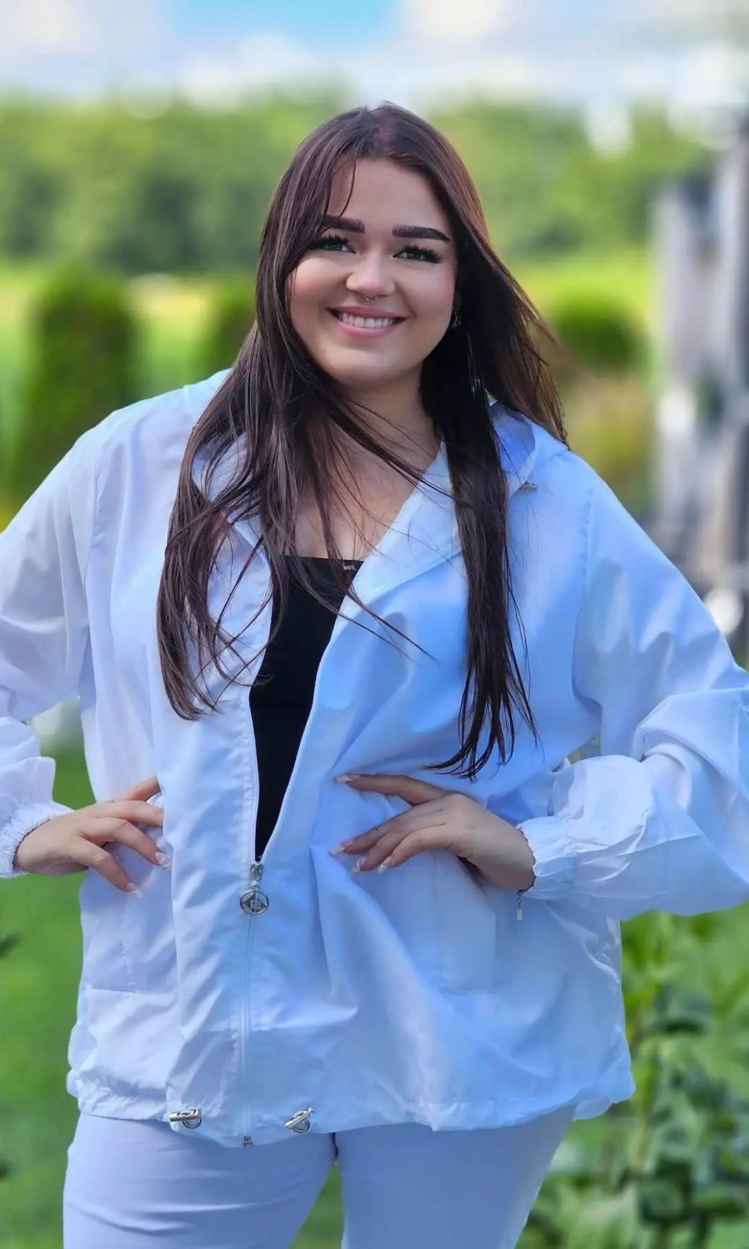 Kurtka przejściowa wiatrówka Stylowa XL