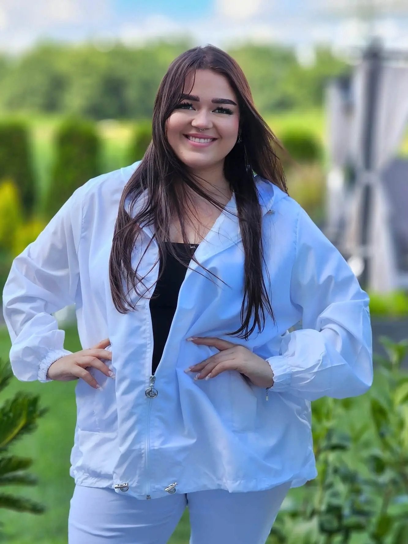 Kurtka przejściowa wiatrówka Stylowa XL