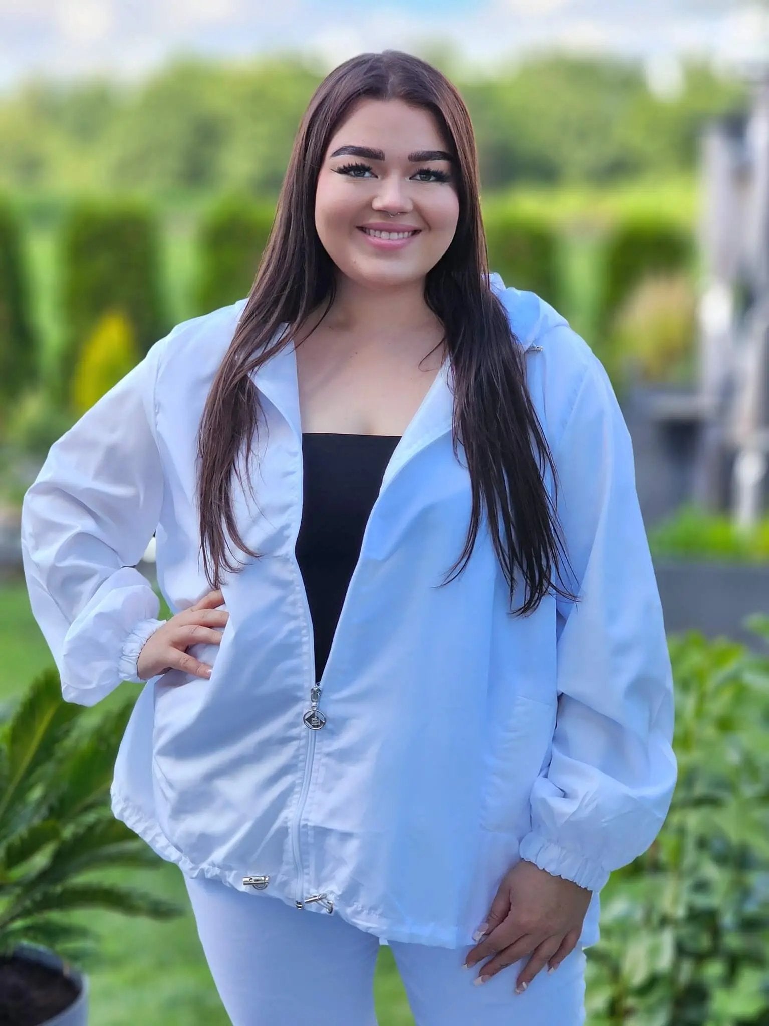 Kurtka przejściowa wiatrówka Stylowa XL